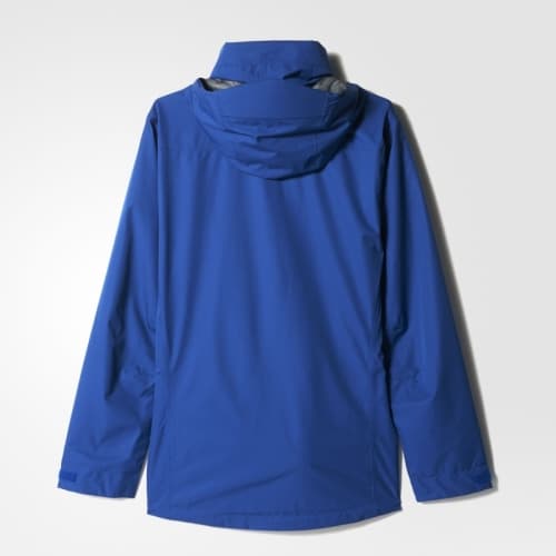 adidas Performance M WT SOLID JKT Pánská jarní nepromokavá bunda EU 46 AO2073 - náhled 2