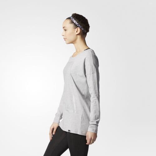 adidas Performance A-LETTER LS Dámské tričko US S AY5013 - náhled 2