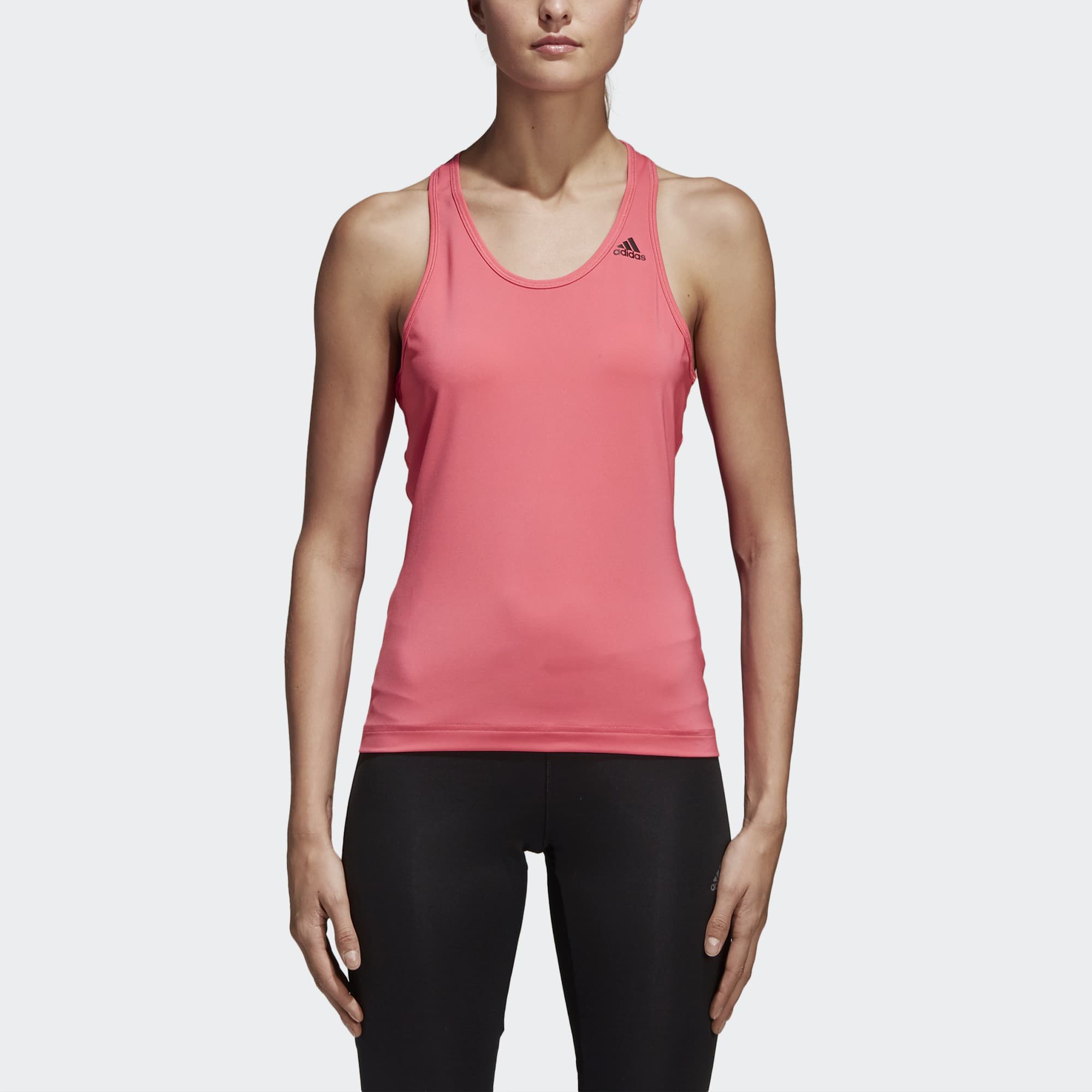 adidas Performance D2M TANK SOLID Dámské tílko US XL CF4434