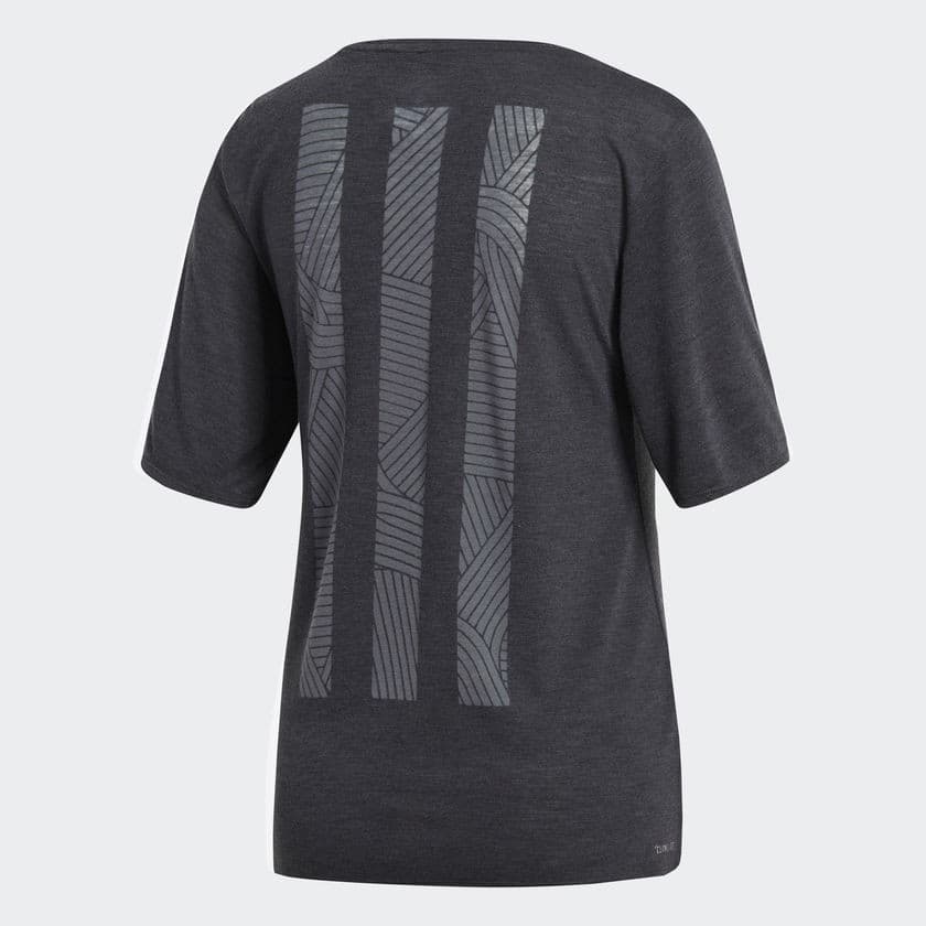adidas Performance THREE STRIPE T Dámské tričko US S CV5109 - náhled 4