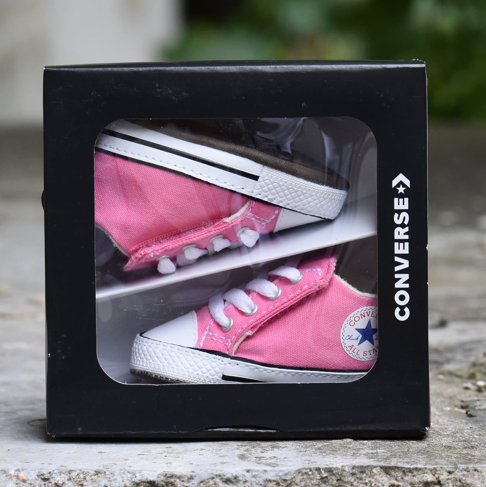 converse CHUCK TAYLOR ALL STAR CRIBSTER CANVAS COLOR Dětské capáčky EU 17 865160C - náhled 5
