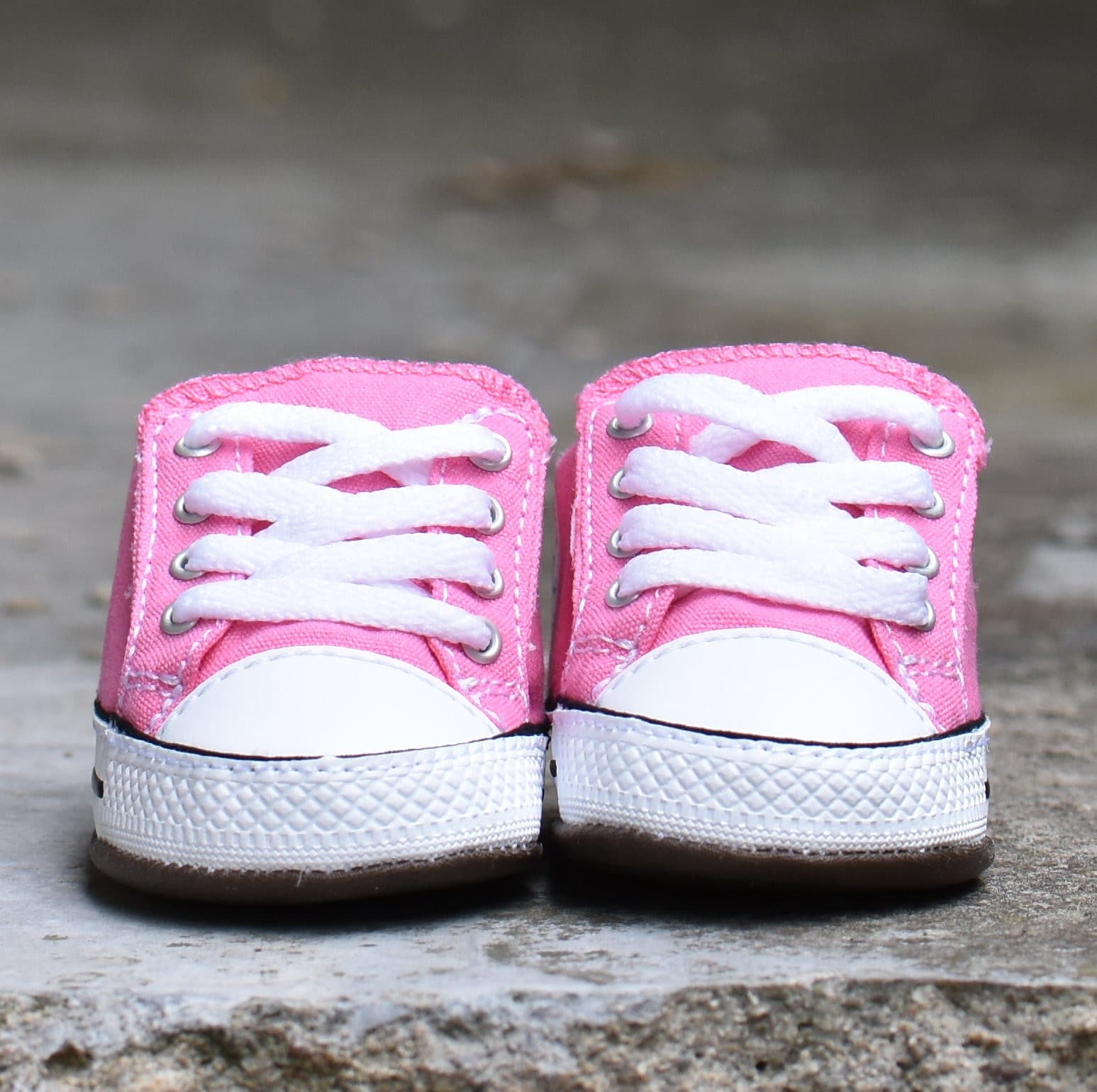 converse CHUCK TAYLOR ALL STAR CRIBSTER CANVAS COLOR Dětské capáčky EU 17 865160C - náhled 3