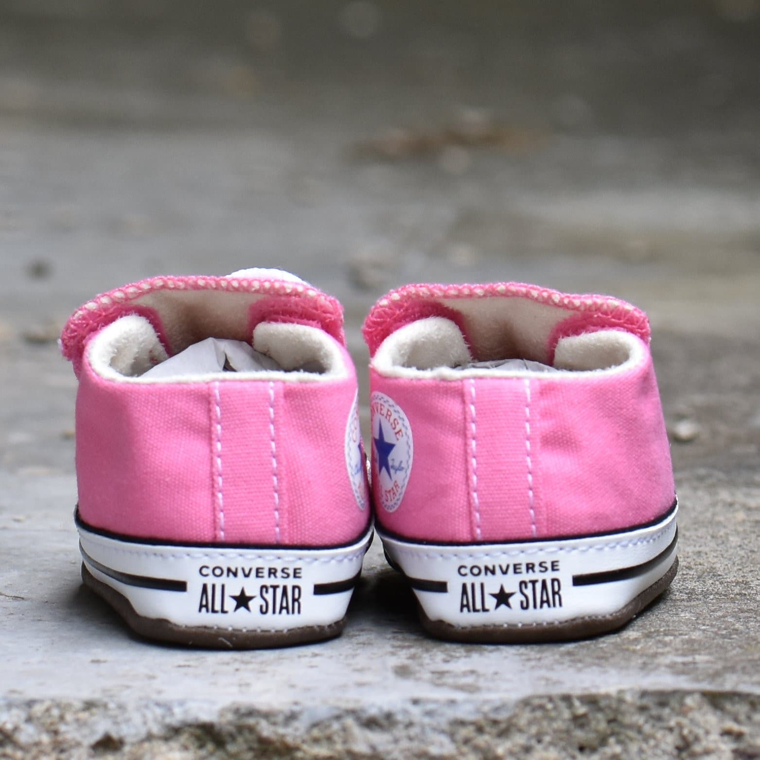 converse CHUCK TAYLOR ALL STAR CRIBSTER CANVAS COLOR Dětské capáčky EU 17 865160C - náhled 4