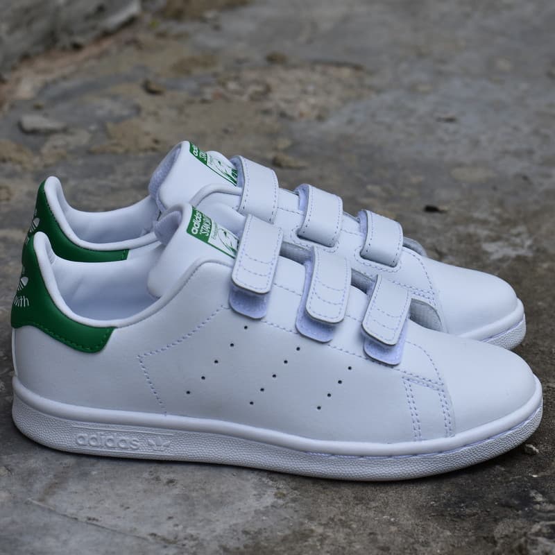 adidas Originals STAN SMITH CF C Dětské boty EU 34 M20607 - náhled 3