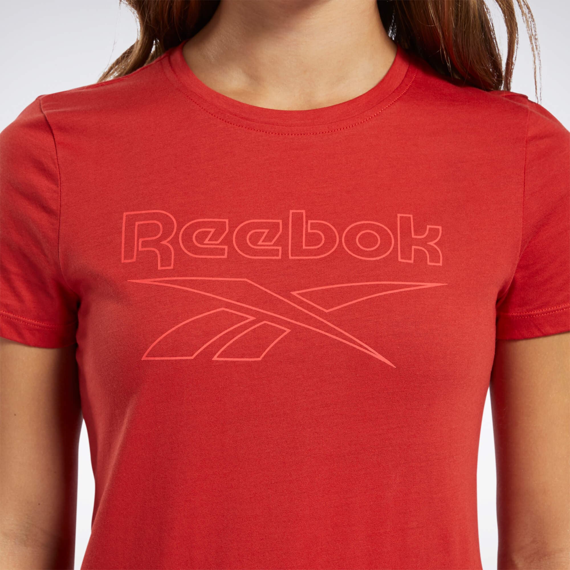 Reebok TE Graphic Tee Delta Dámské tričko US XS FJ2740 - náhled 5