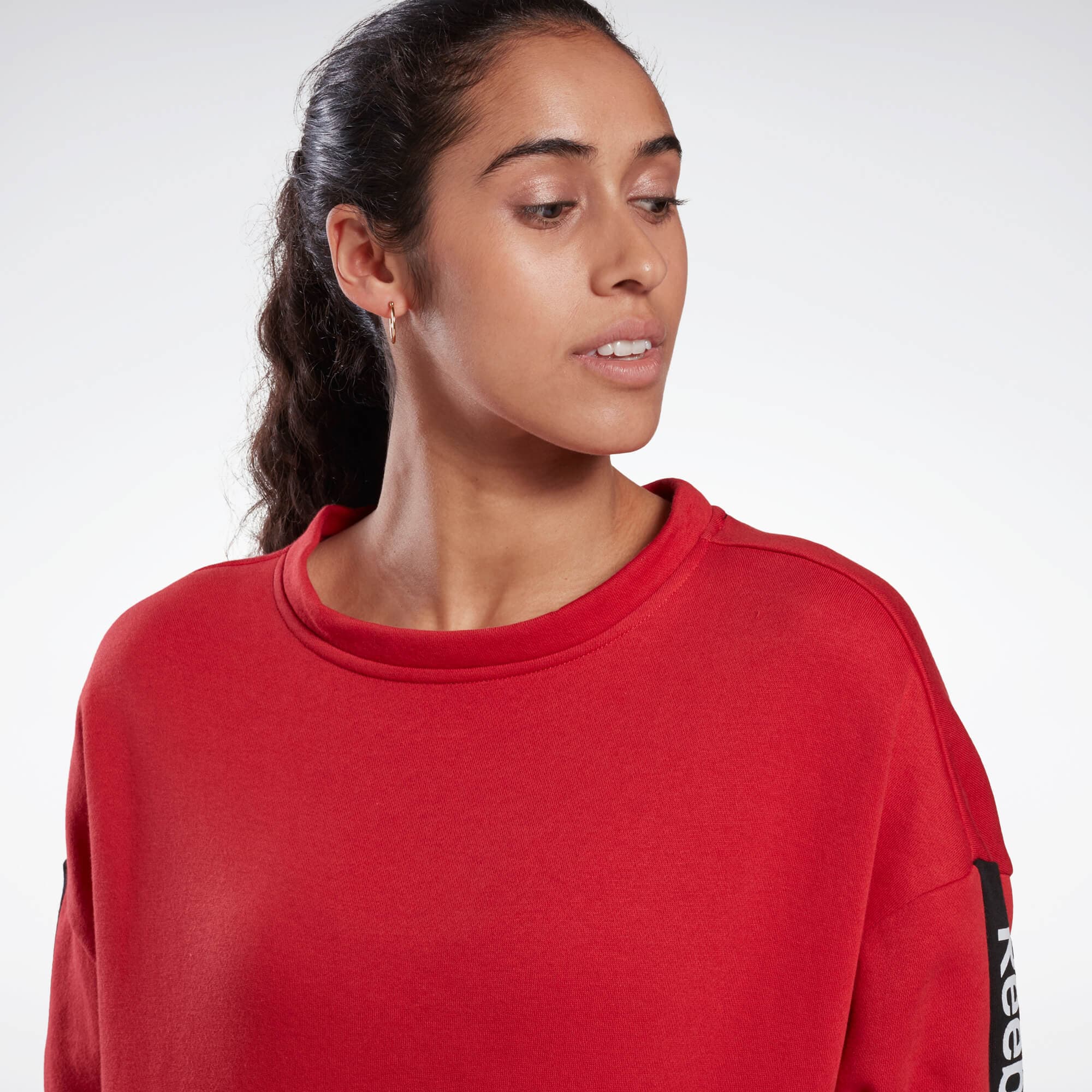 Reebok Linear Logo Crew Dámská mikina US L FR8158 - náhled 5