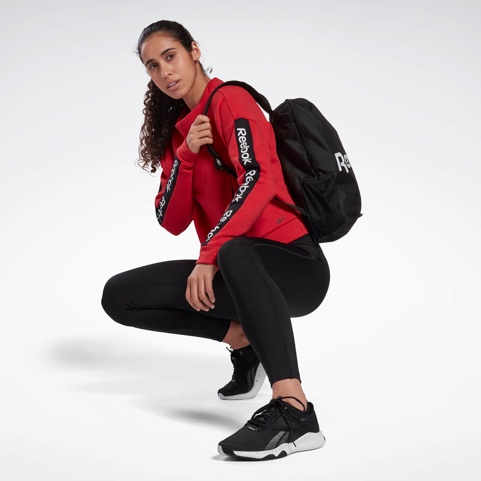 Reebok Linear Logo Crew Dámská mikina US L FR8158 - náhled 2
