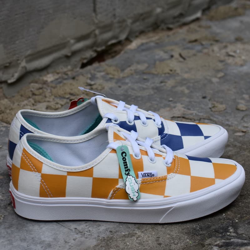 Vans UA ComfyCush Authentic (HALF BIG CHCKR)CDUMYLWBL Boty EU 36.5 VN0A3WM7WW81 - náhled 5