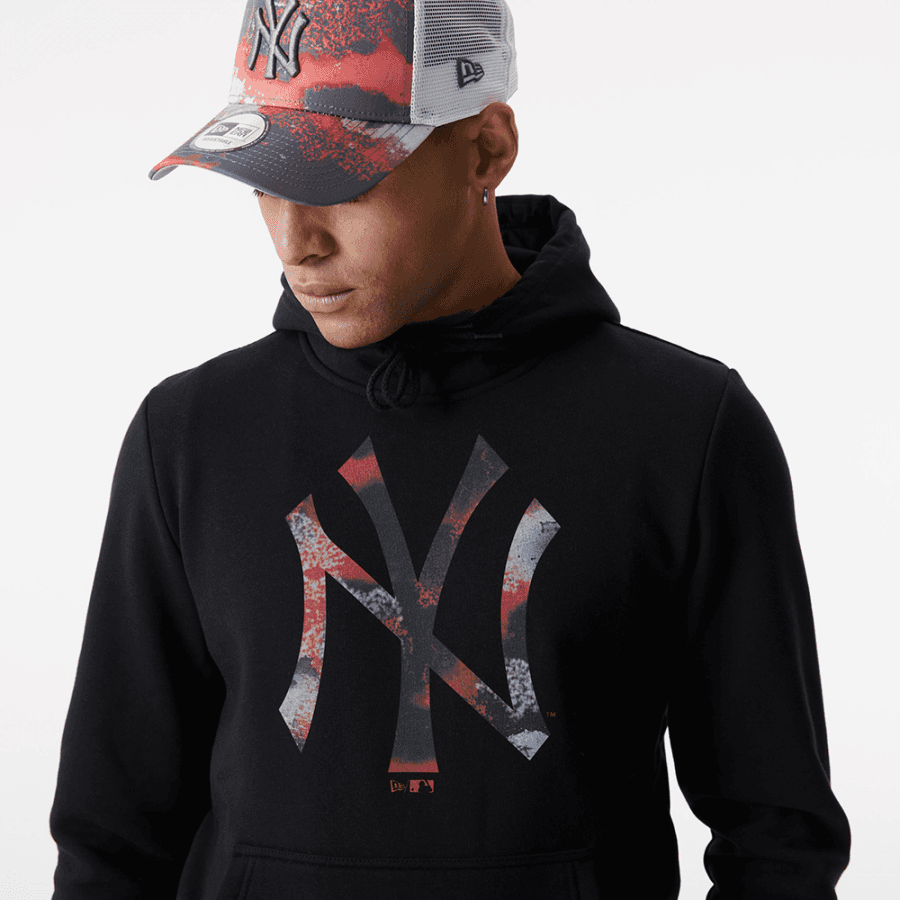 NEW ERA NEW ERA MLB Infill logo hoody NEYYAN Pánská mikina US S 12064148 - náhled 2