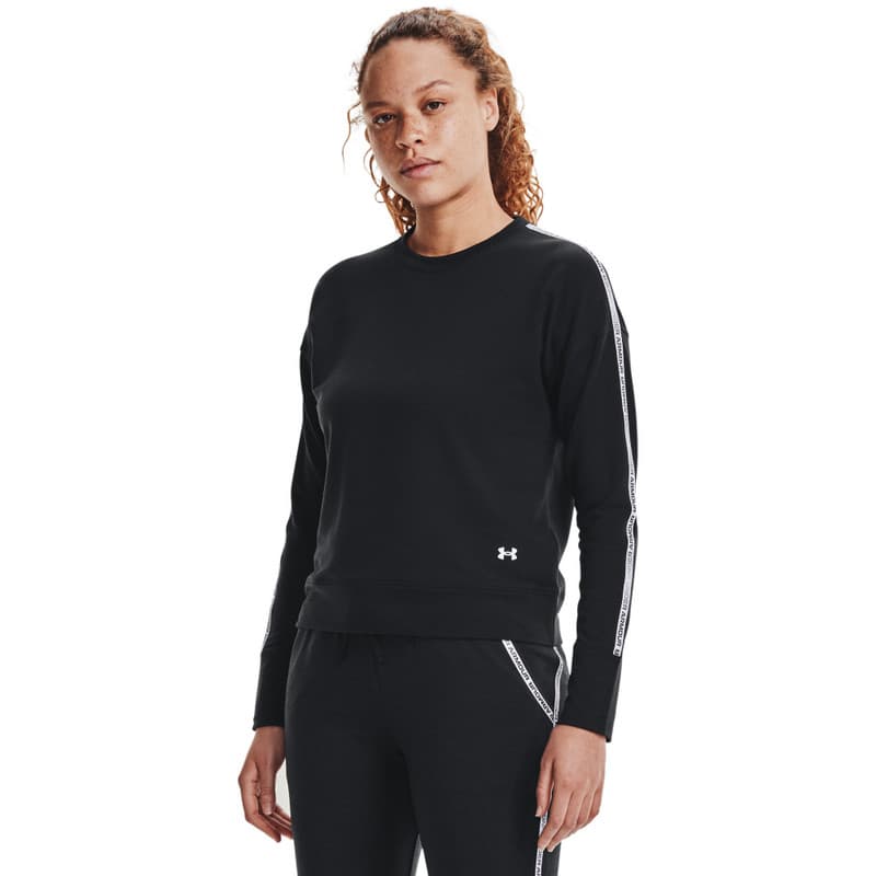 Under Armour UA Rival Terry Taped Crew Dámská mikina US L 1360905-001 - náhled 3