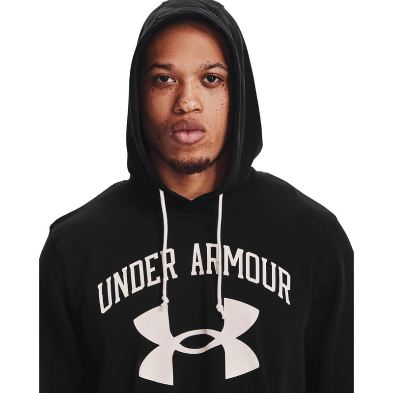 Under Armour UA RIVAL TERRY BIG LOGO HD Pánská mikina US S 1361559-001 - náhled 4