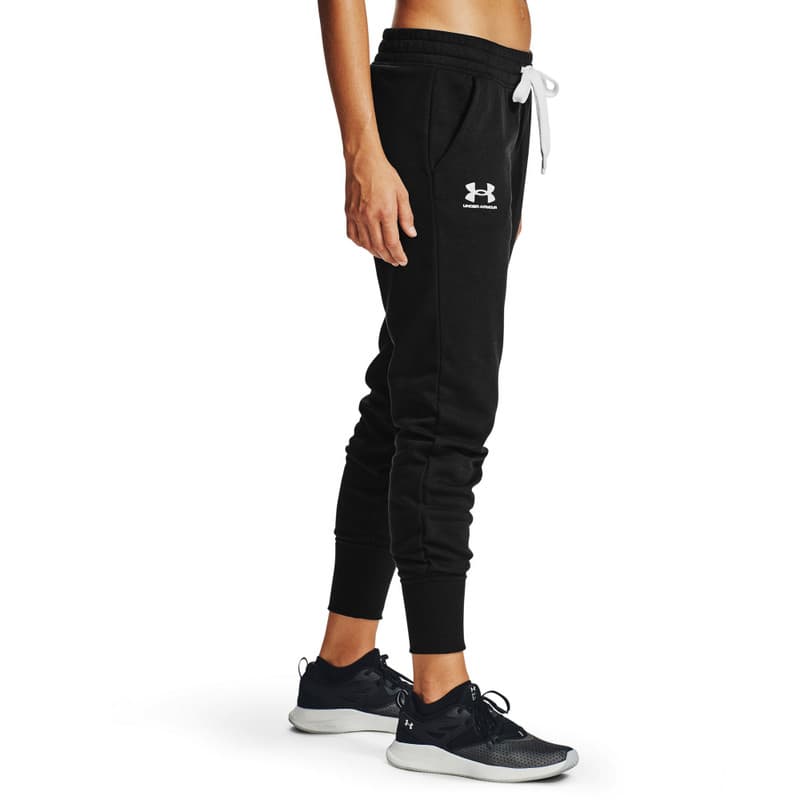 Under Armour Rival Fleece Joggers Dámské tepláky US XL 1356416-001 - náhled 4