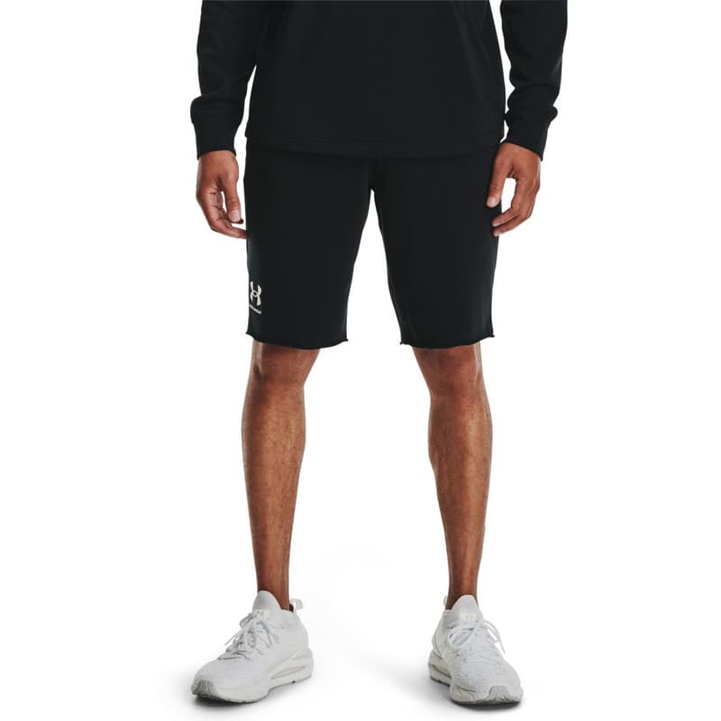 Under Armour UA RIVAL TERRY SHORT-BLK Pánské kraťasy XXXL 1361631-001 - náhled 3