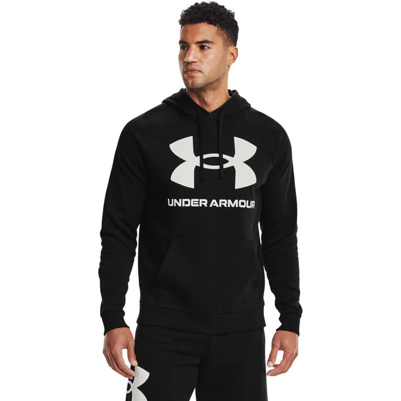 Under Armour UA Rival Fleece Big Logo HD Pánská mikina US L 1357093-001 - náhled 3