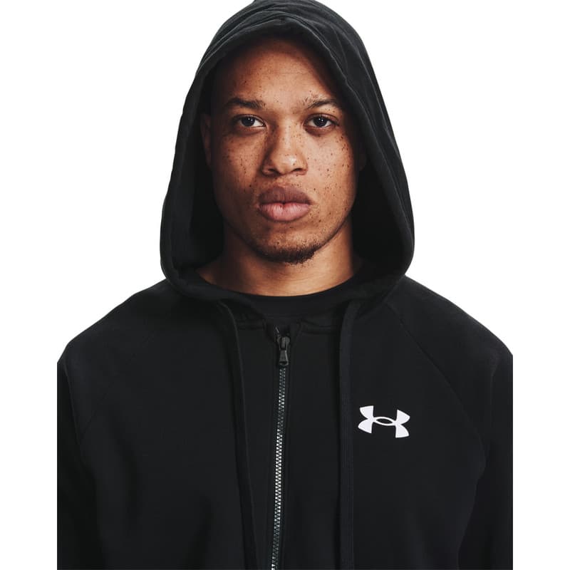 Under Armour UA RIVAL FLC LOCKERTAG FZ HD Pánská mikina US M 1361603-001 - náhled 4