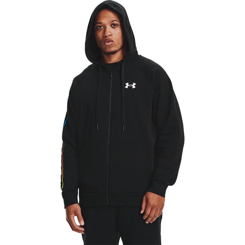 Under Armour UA RIVAL FLC LOCKERTAG FZ HD Pánská mikina US M 1361603-001 - náhled 1