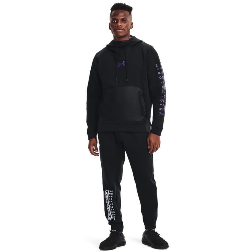 Under Armour UA Summit Knit Hoodie Pánská mikina US XL 1360730-002 - náhled 4