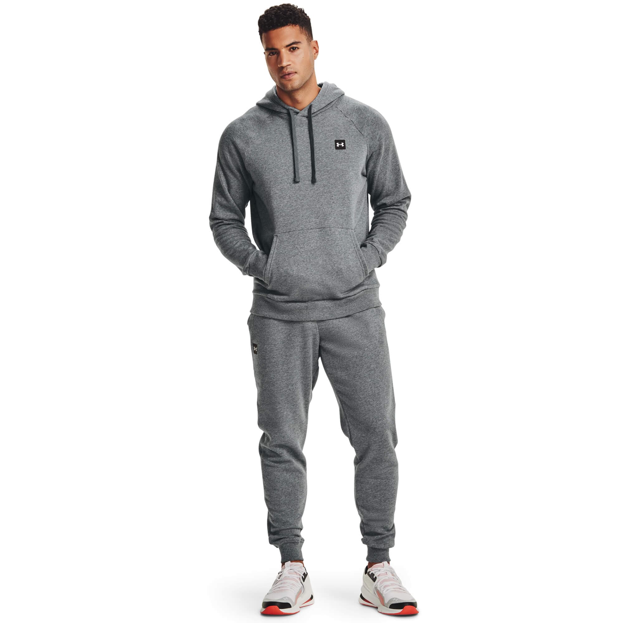 Under Armour UA Rival Fleece Joggers Pánské tepláky US S 1357128-012 - náhled 2