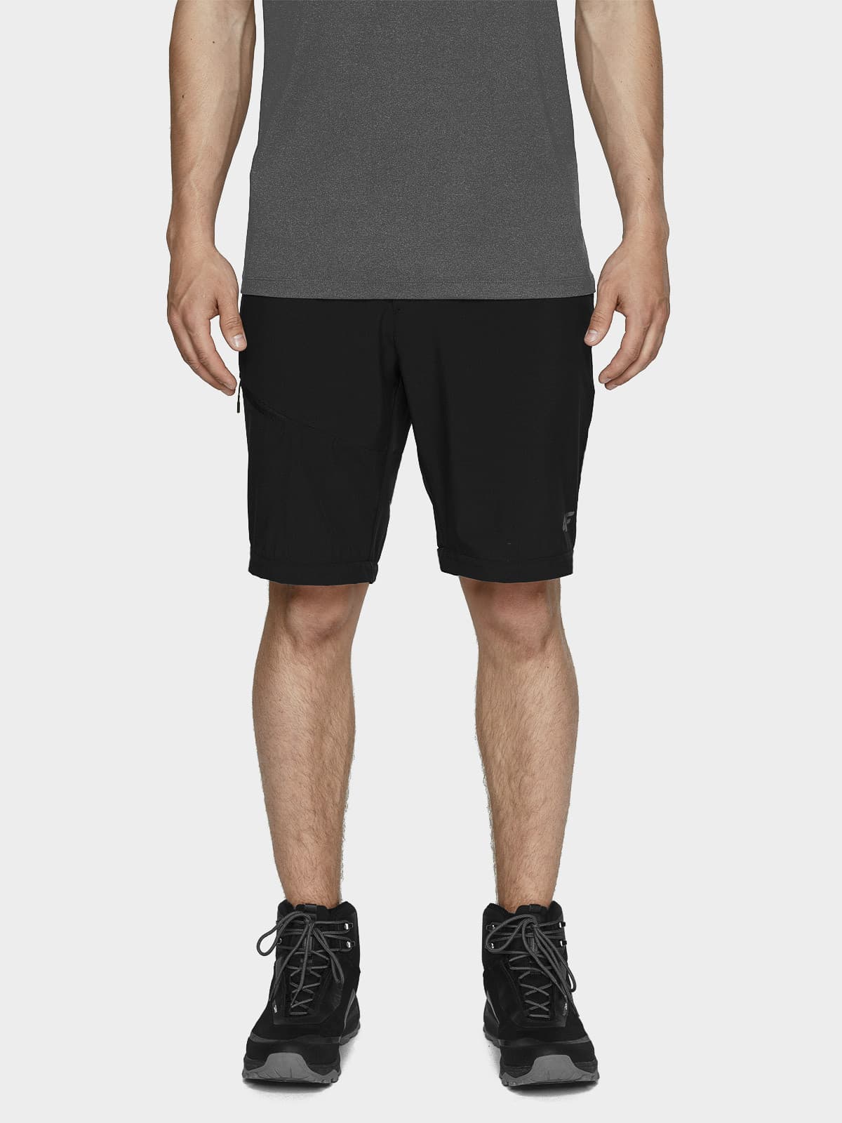 4F H4L21-SPMTR061 DEEP BLACK Pánské odepínací kalhoty US M H4L21-SPMTR061 DEEP BLACK - náhled 2