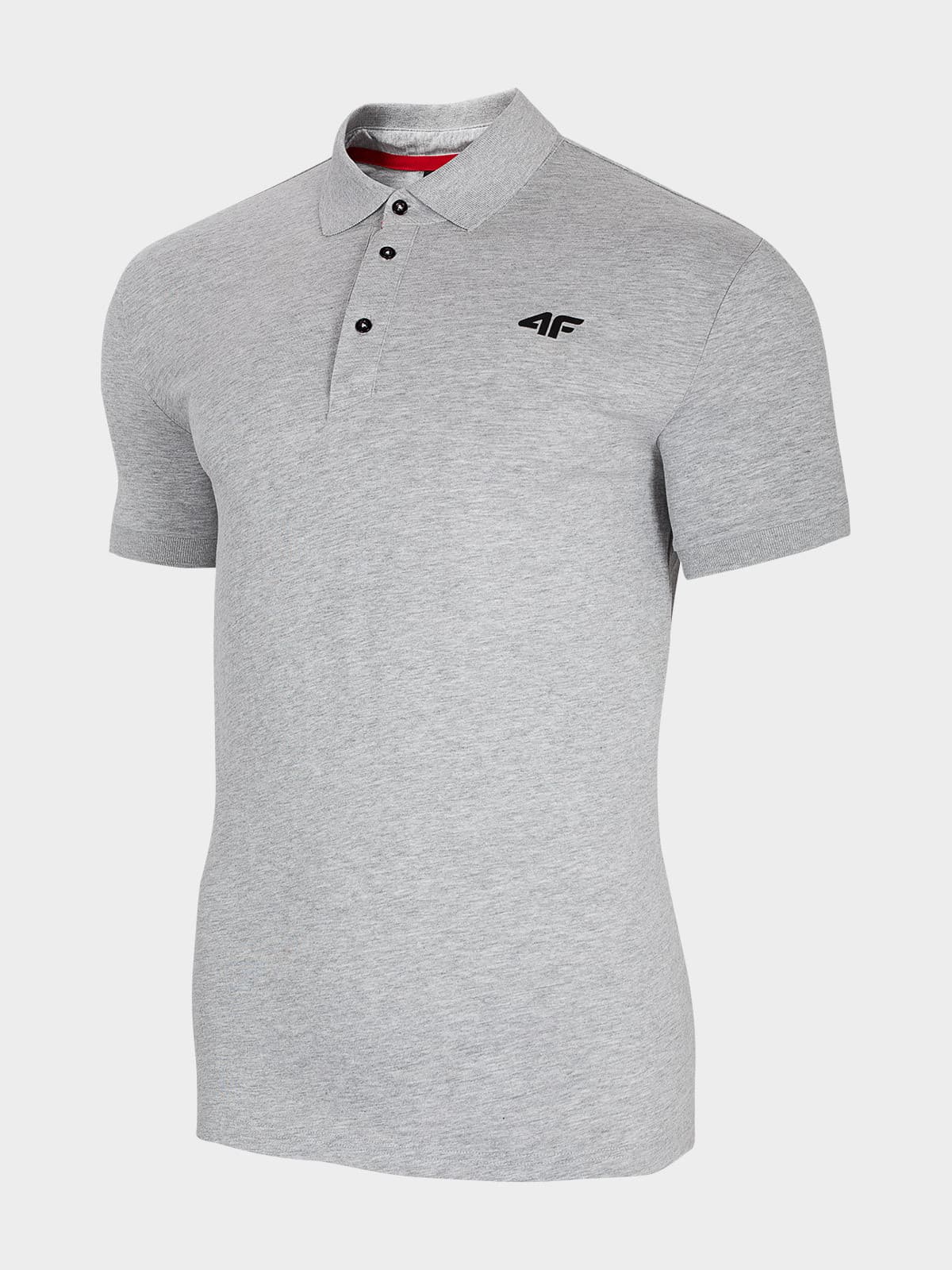 4F NOSH4-TSM007 COLD LIGHT GREY Pánské tričko US S NOSH4-TSM007 COLD LIGHT GREY - náhled 1
