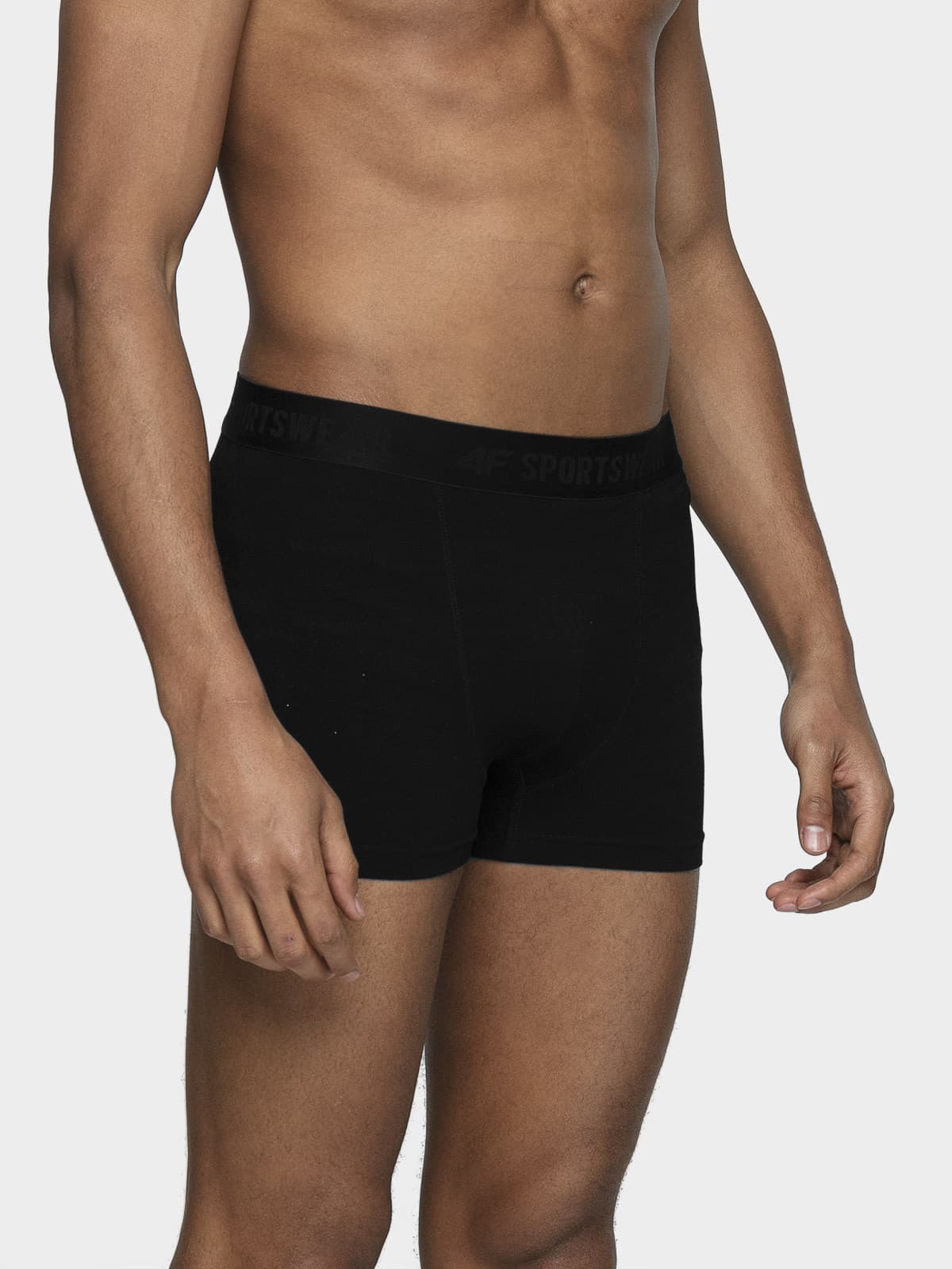 4F NOSH4-BIM001 DEEP BLACK Pánské boxerky US S NOSH4-BIM001 DEEP BLACK - náhled 3
