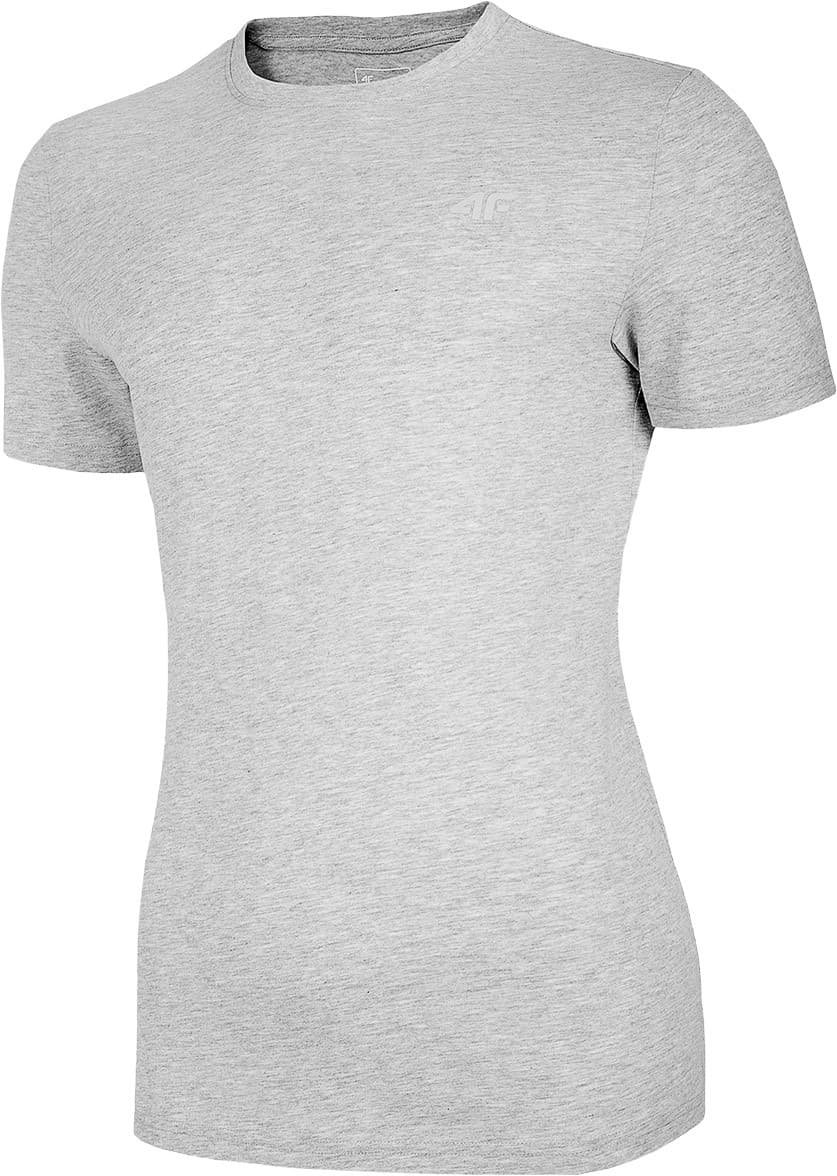 4F NOSH4-TSM003 COLD LIGHT GREY Pánské tričko US M NOSH4-TSM003 COLD LIGHT GREY - náhled 1