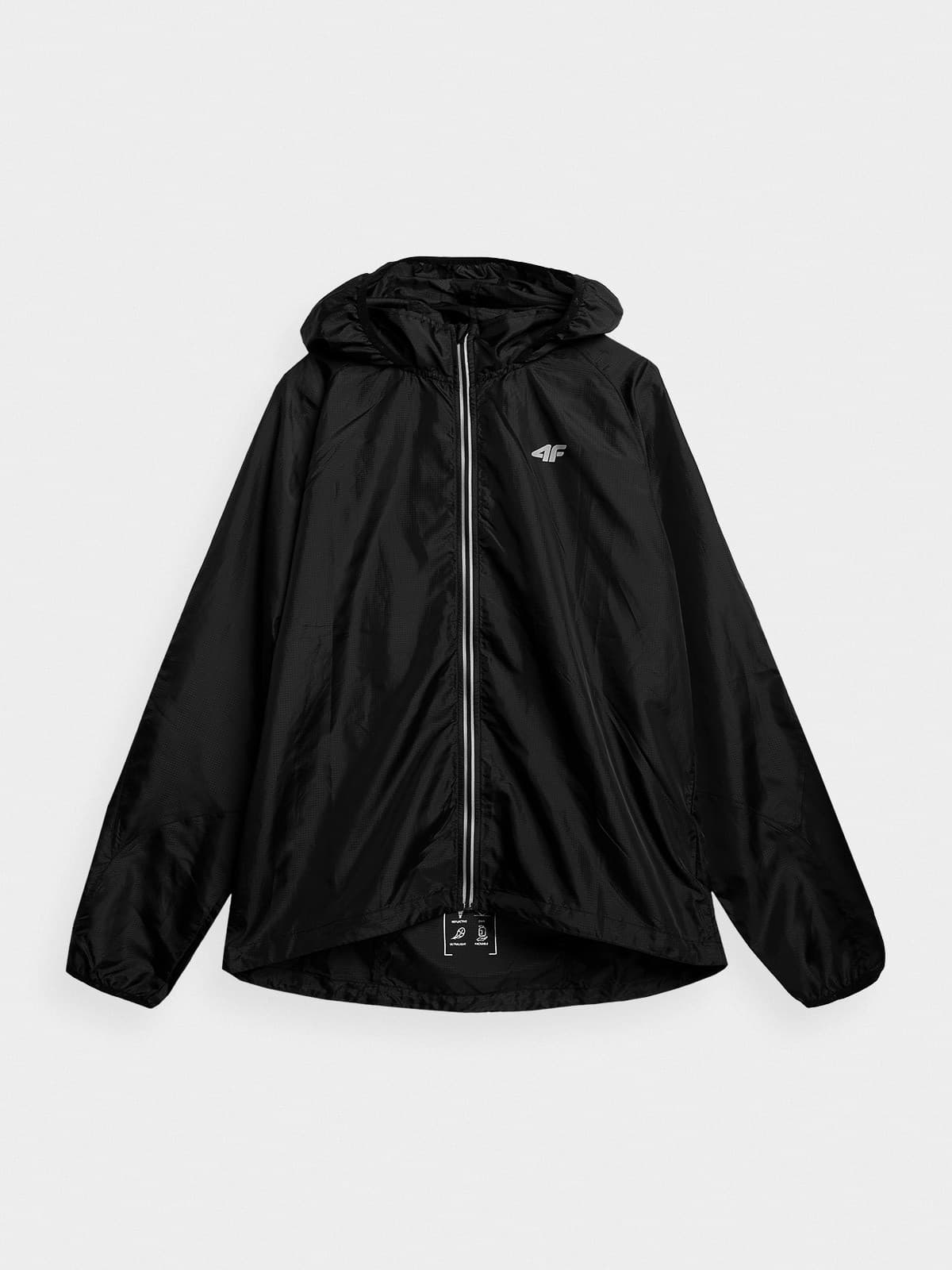 4F H4L21-KUMTR010 DEEP BLACK Pánská bunda US S H4L21-KUMTR010 DEEP BLACK - náhled 3