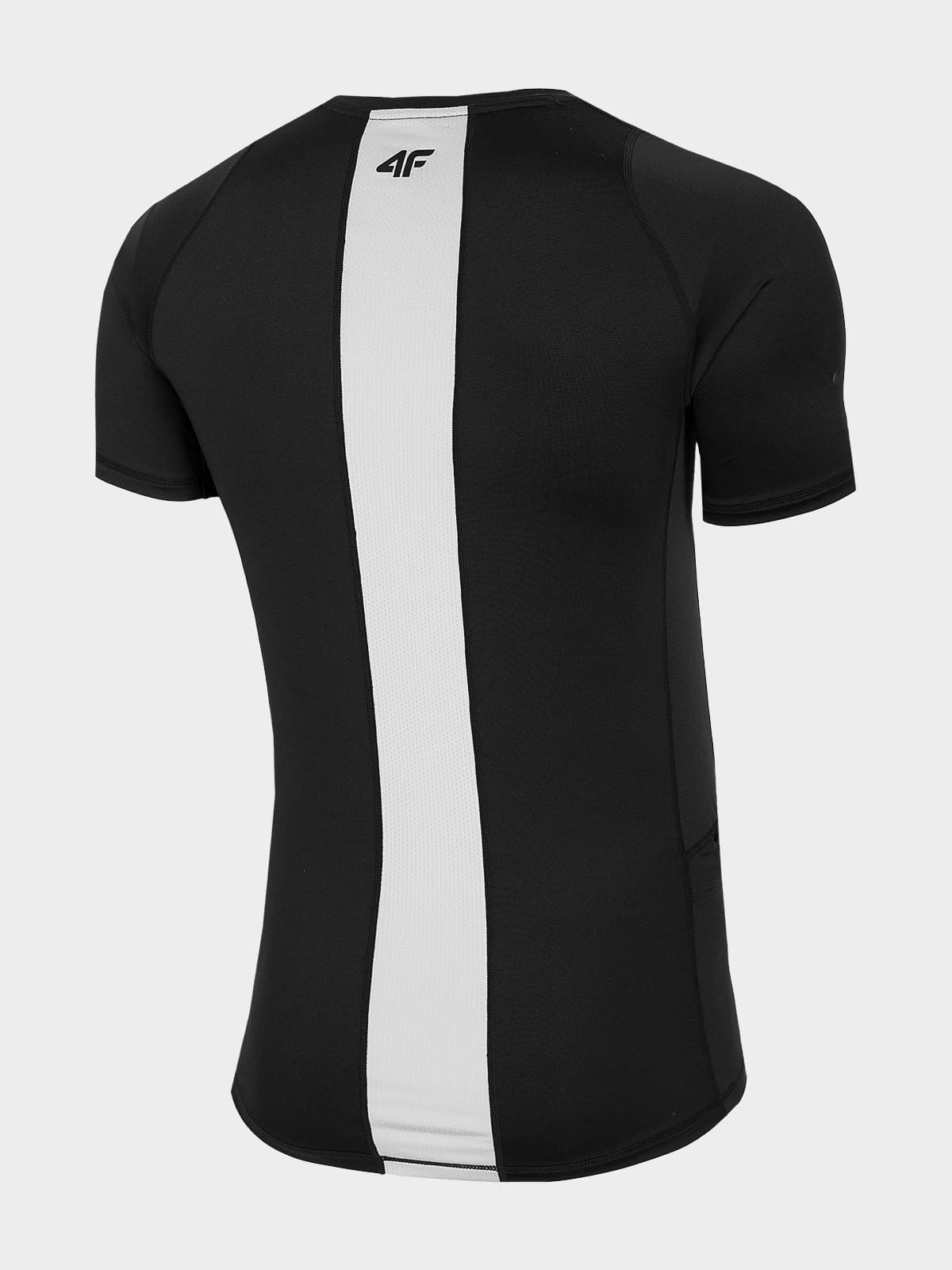 4F H4L21-TSMF015 DEEP BLACK Pánské tričko US XL H4L21-TSMF015 DEEP BLACK - náhled 2