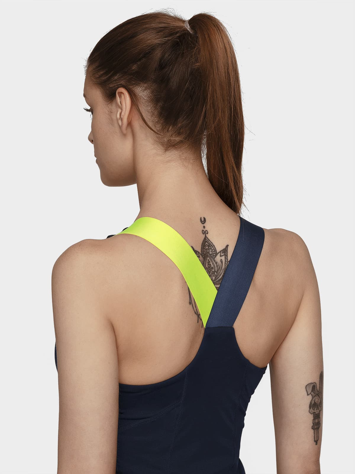 4F H4L21-TSDF018 DARK BLUE Dámské tílko US L H4L21-TSDF018 DARK BLUE - náhled 5