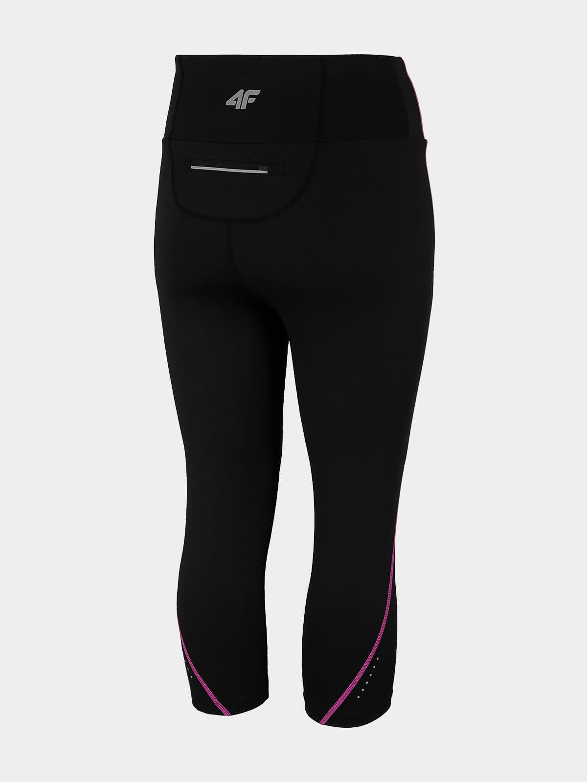 4F H4L21-SPDF010 DEEP BLACK Dámské 3/4 legíny US M H4L21-SPDF010 DEEP BLACK - náhled 2