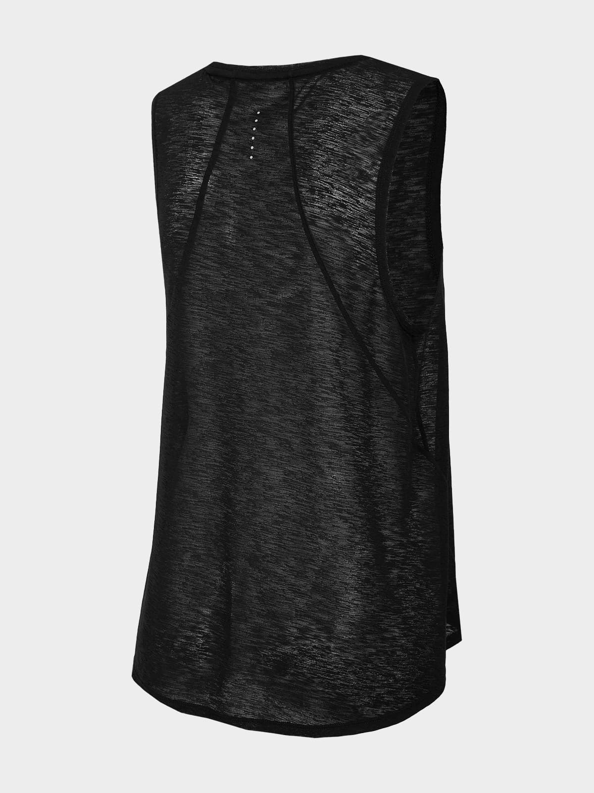 4F H4L21-TSDF024 DEEP BLACK Dámské tílko US L H4L21-TSDF024 DEEP BLACK - náhled 2