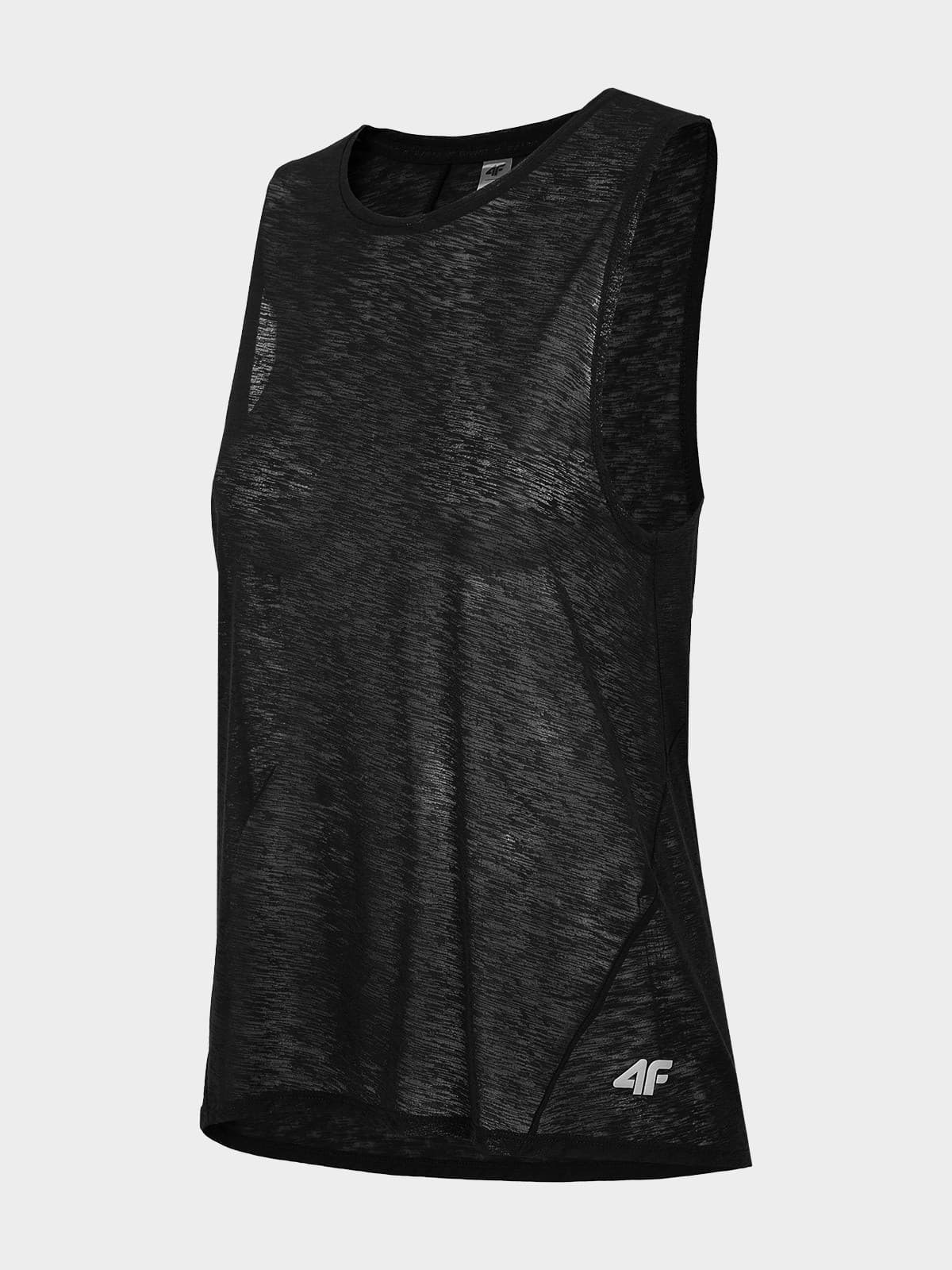 4F H4L21-TSDF024 DEEP BLACK Dámské tílko US L H4L21-TSDF024 DEEP BLACK - náhled 1