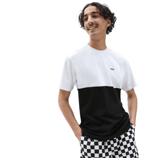 Vans MN COLORBLOCK TEE Pánské tričko US S VN0A3CZDY281 - náhled 2