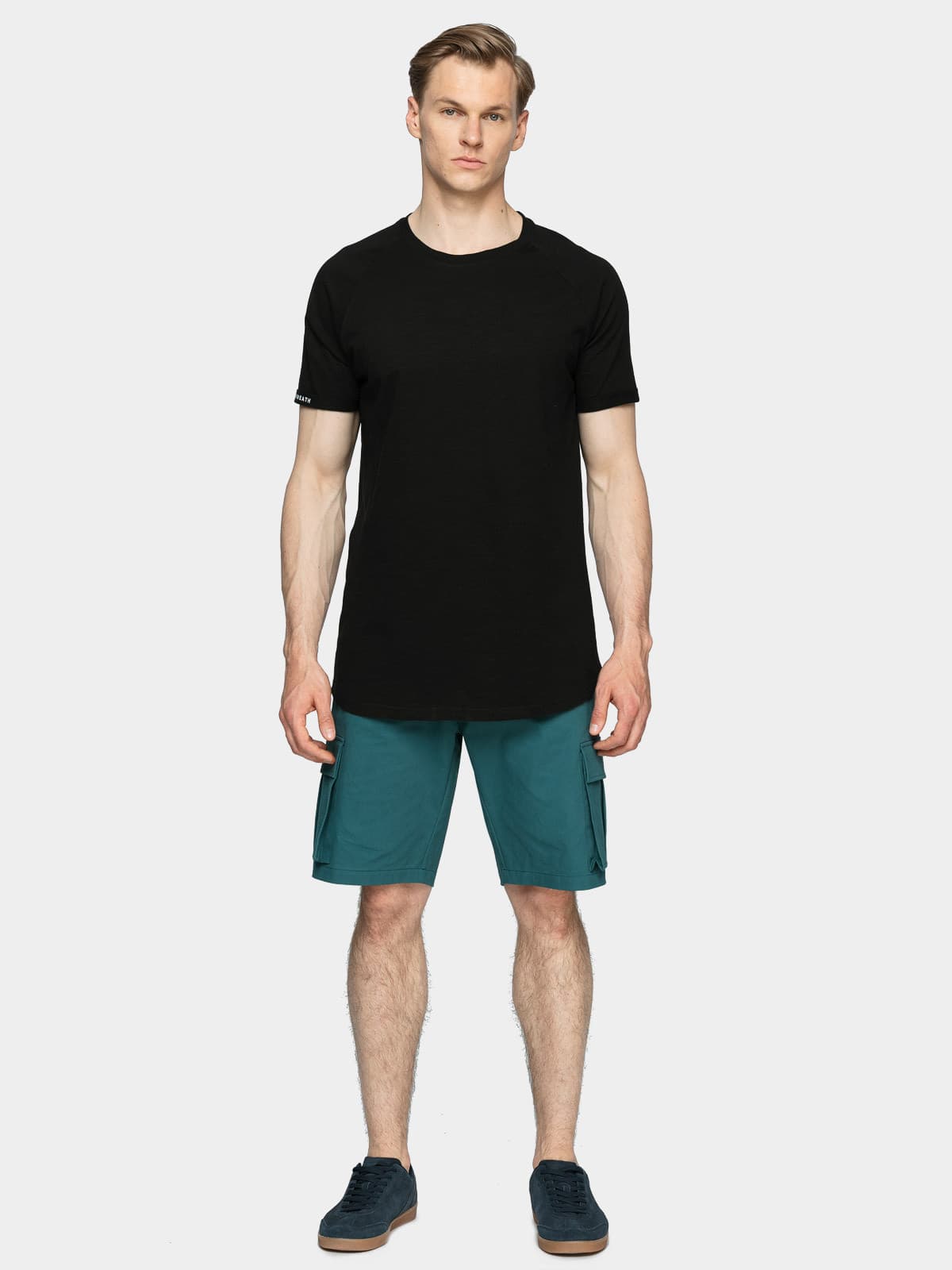 Outhorn HOL21-TSM645 DEEP BLACK Pánské tričko US S HOL21-TSM645 DEEP BLACK - náhled 3