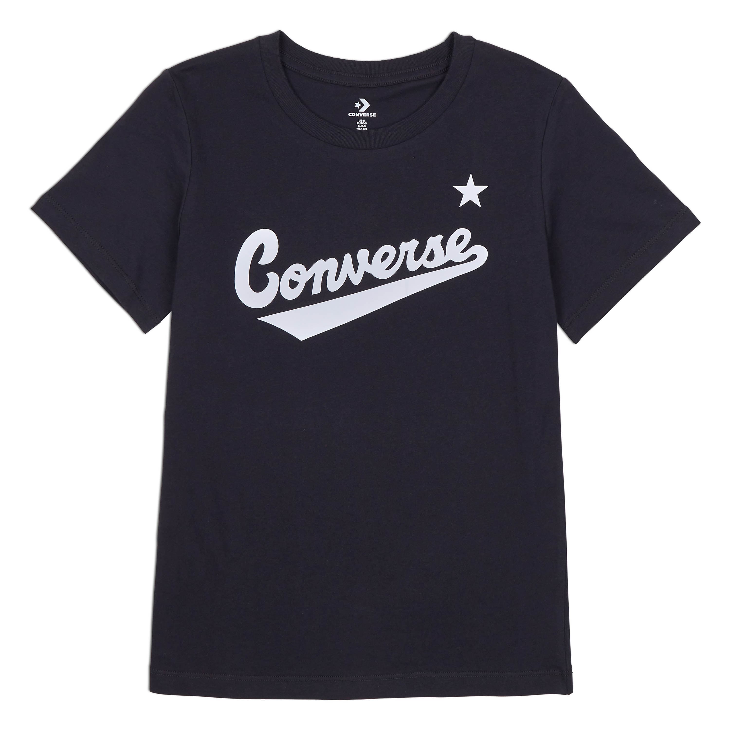 converse SCRIPTED WORDMARK TEE Dámské tričko US M 10021940-A02