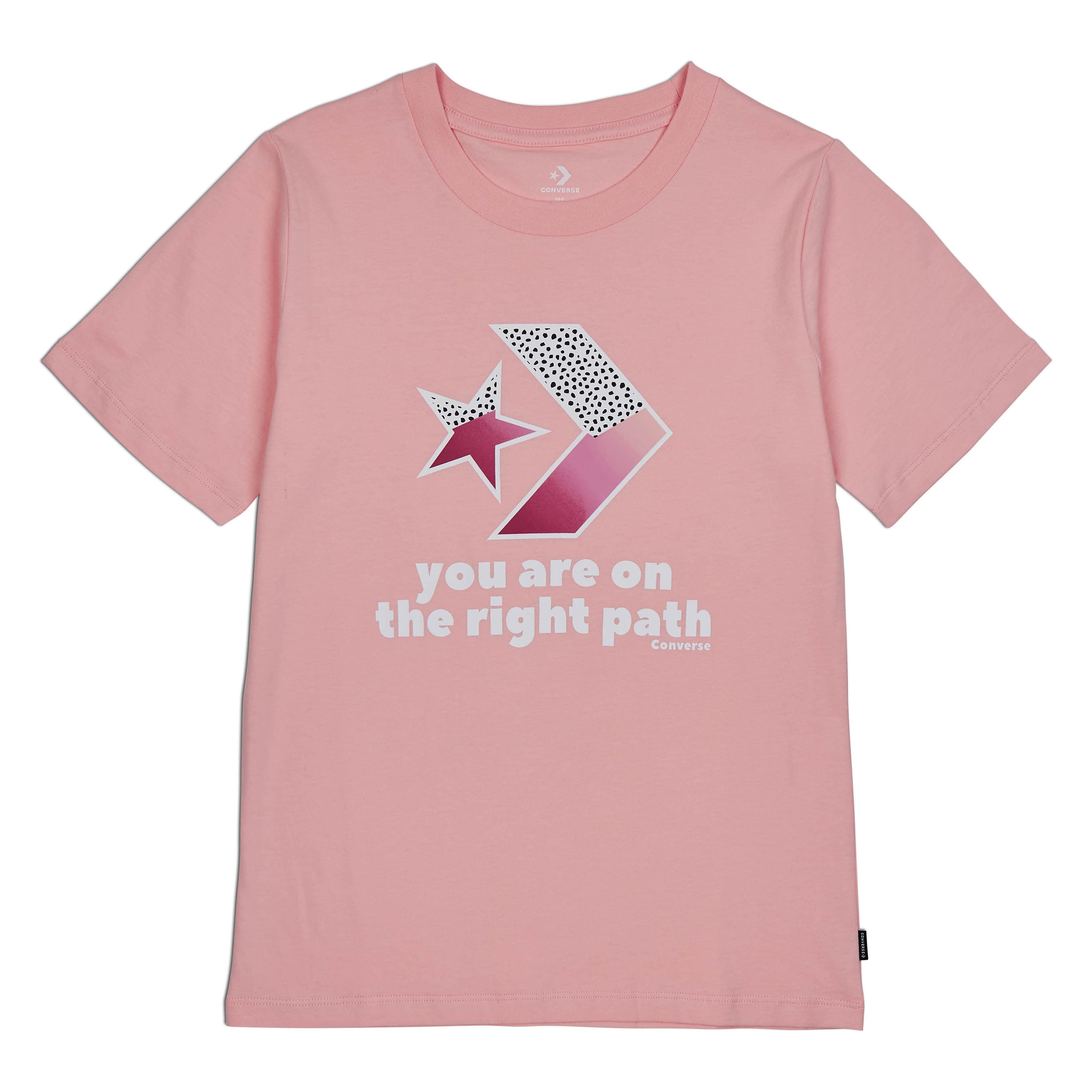 converse TRAILBLAZER GRAPHIC TEE Dámské tričko US L 10022361-A03