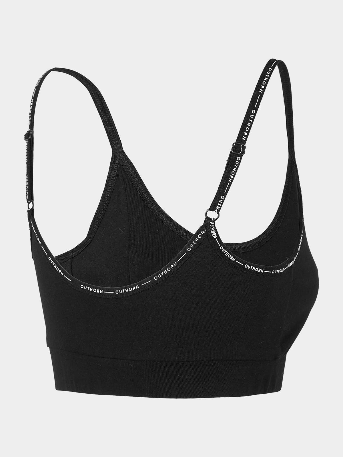 Outhorn HOL21-BID600G DEEP BLACK WHITE Dámské podprsenky US XL HOL21-BID600G DEEP BLACK WHITE - náhled 3