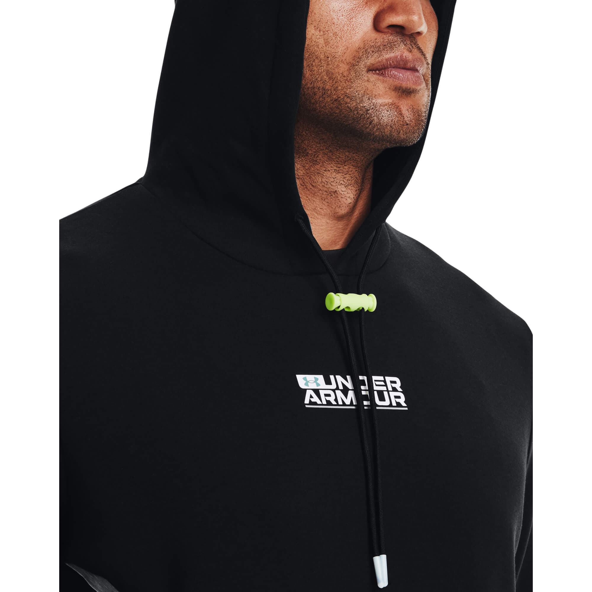 Under Armour UA Summit Knit Hoodie Pánská mikina US S 1370415-001 - náhled 4