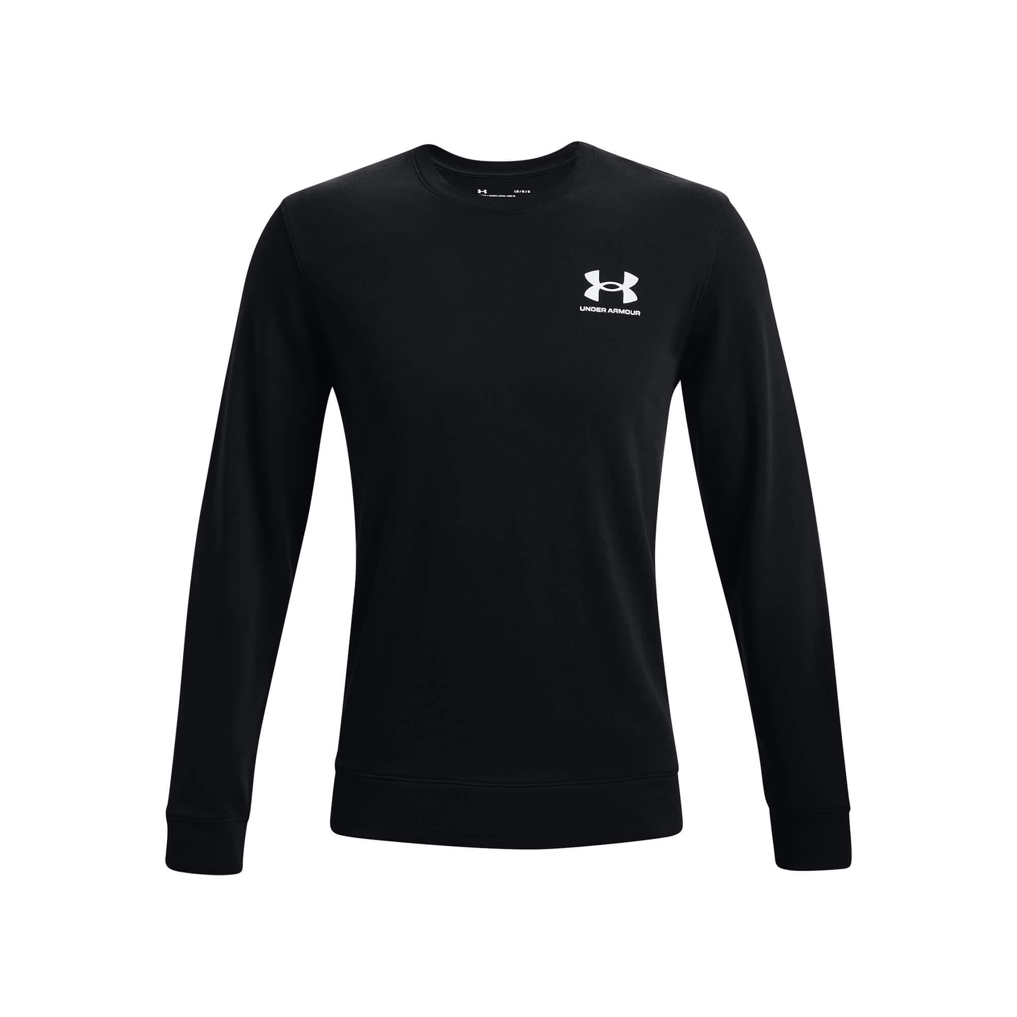 Under Armour UA RIVAL TERRY LC CREW Pánské tričko US 3XL 1370404-001 - náhled 1