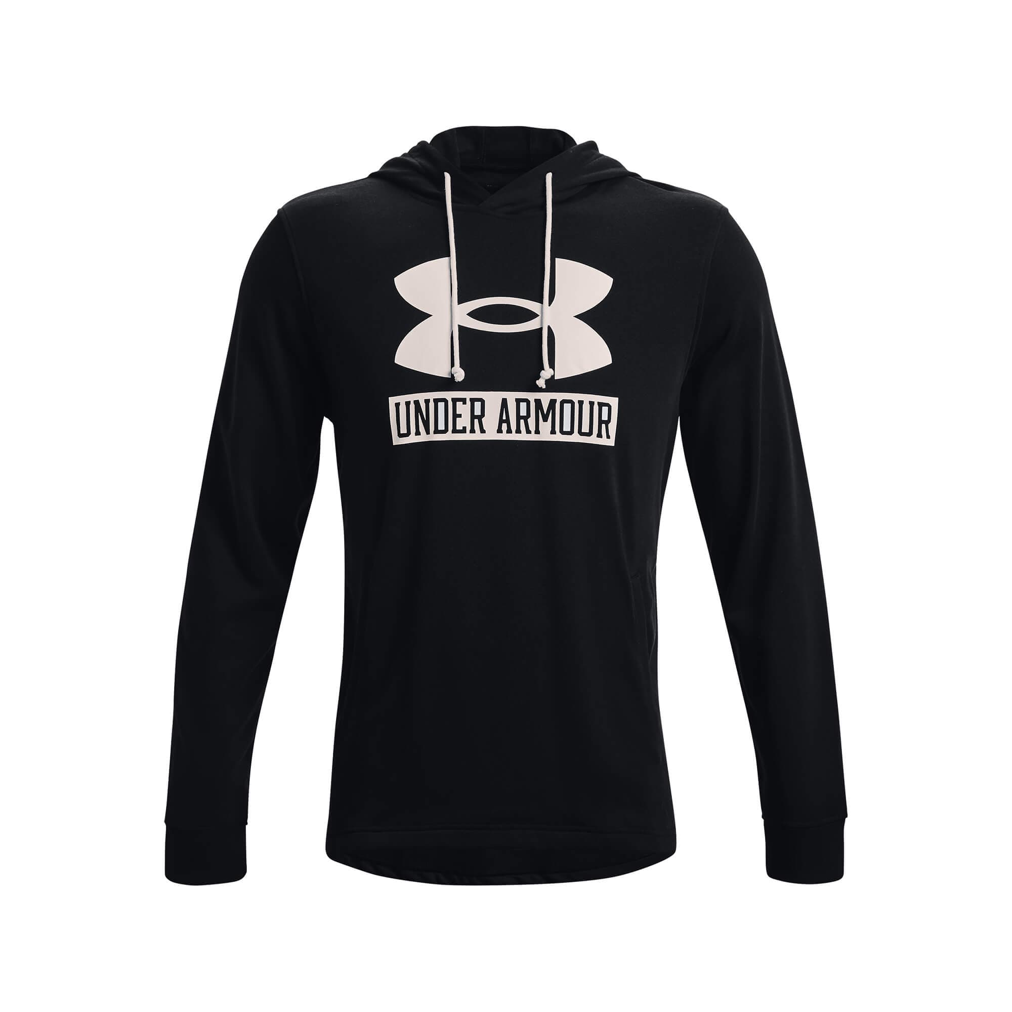 Under Armour UA Rival Terry Logo Hoodie Pánská mikina US M 1370390-001