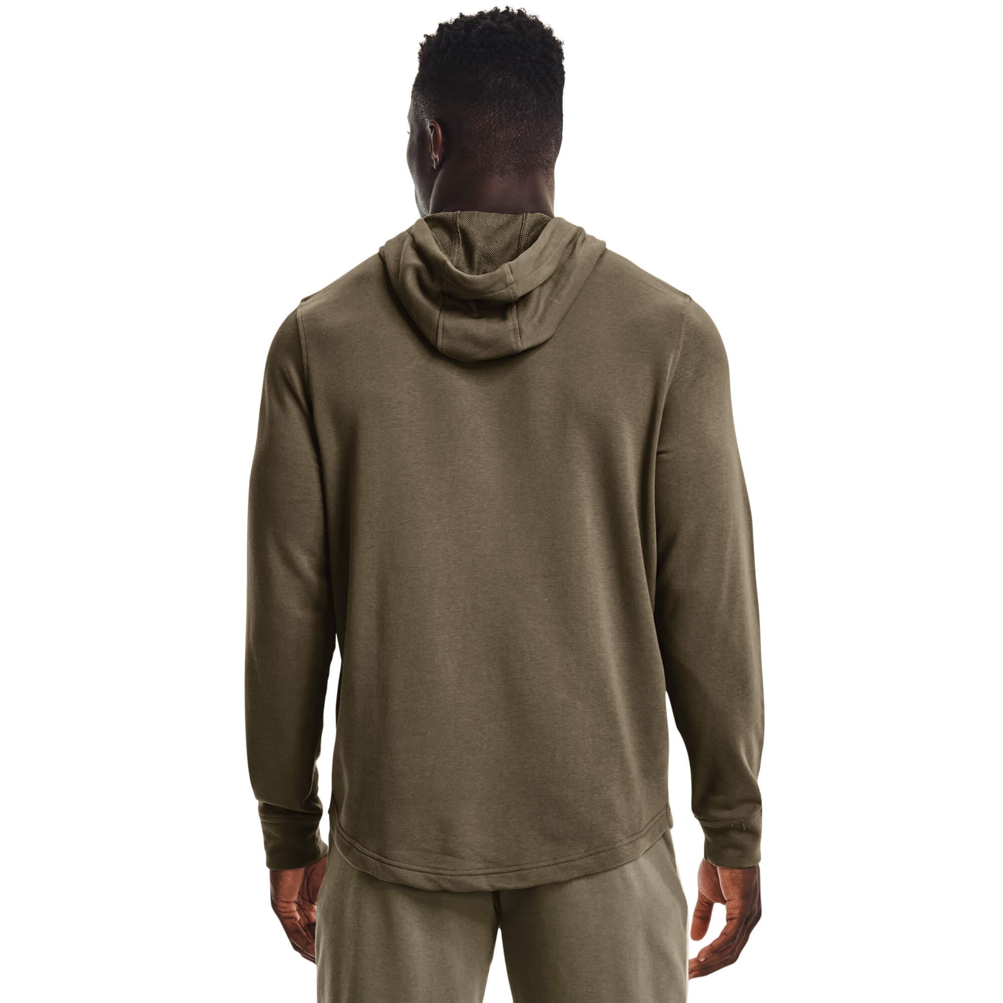 Under Armour UA Rival Terry Logo Hoodie Pánská mikina US M 1370390-361 - náhled 4