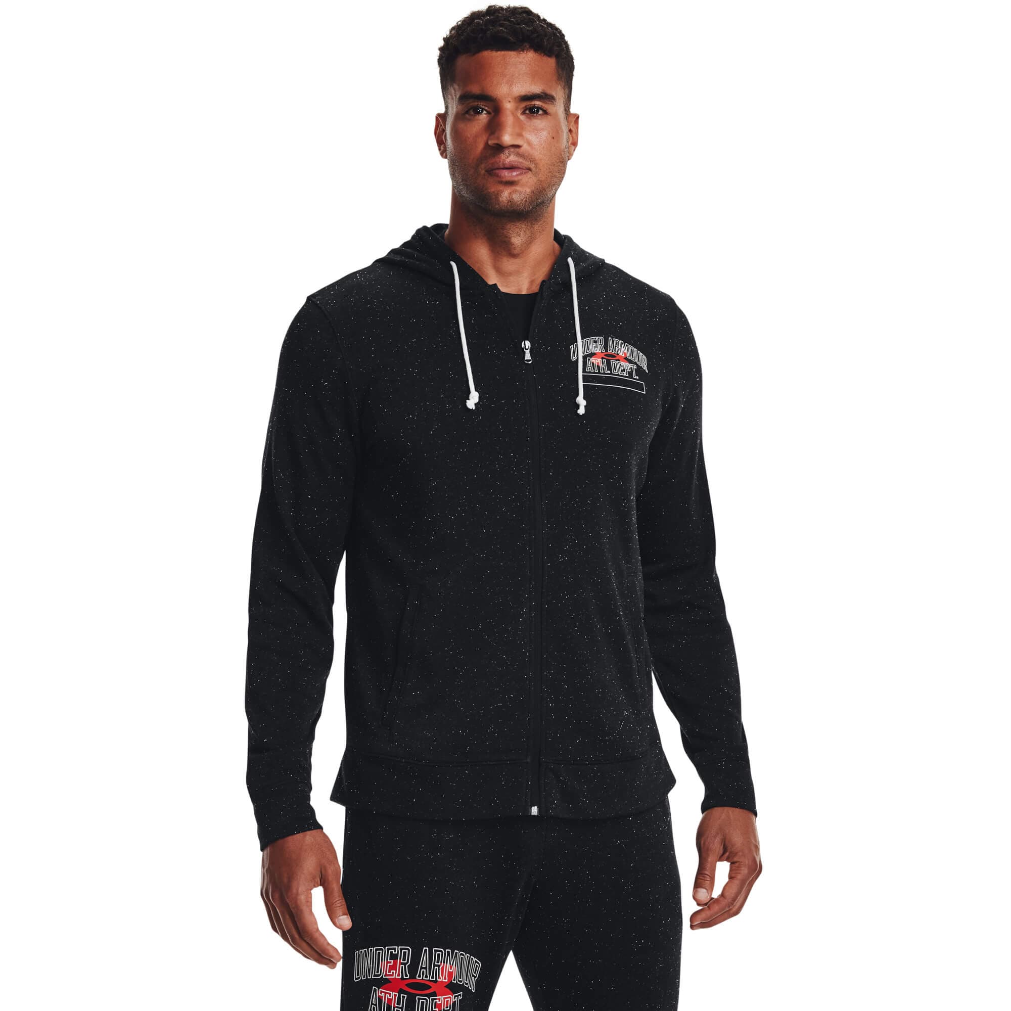 Under Armour UA Rival Try Athlc Dep FZ HD Pánská mikina US