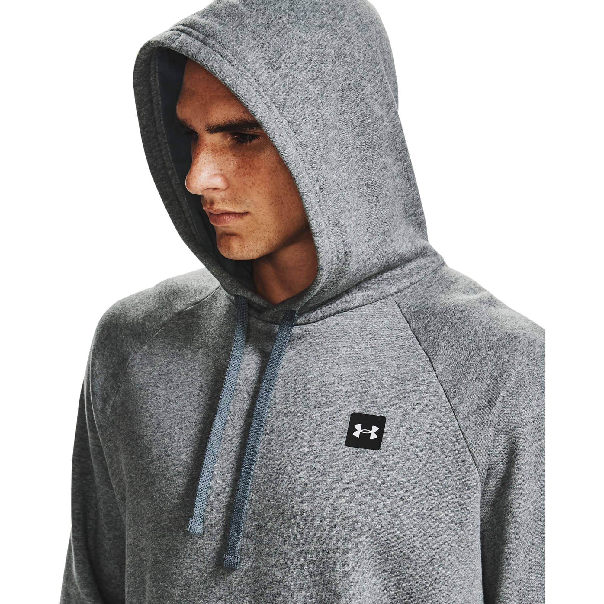 Under Armour UA Rival Fleece Hoodie Pánská mikina US S 1357092-012 - náhled 4