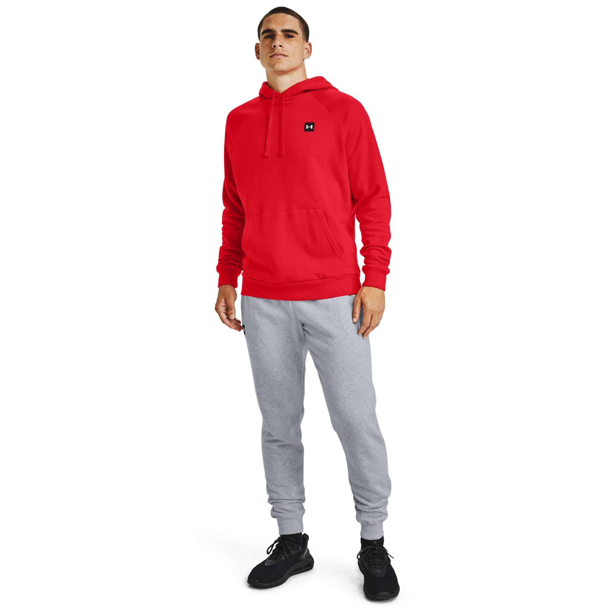 Under Armour UA Rival Fleece Hoodie Pánská mikina US M 1357092-600 - náhled 3