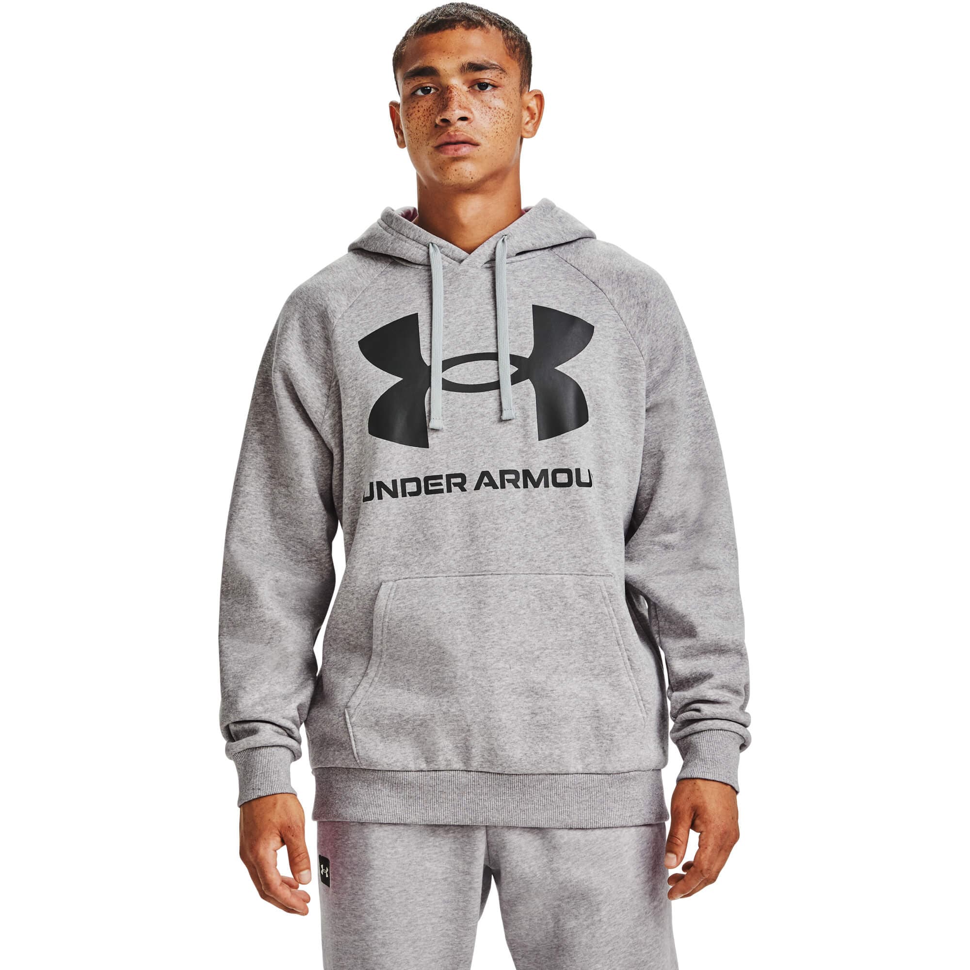 Under Armour UA Rival Fleece Big Logo HD Pánská mikina US S 1357093-011 - náhled 3