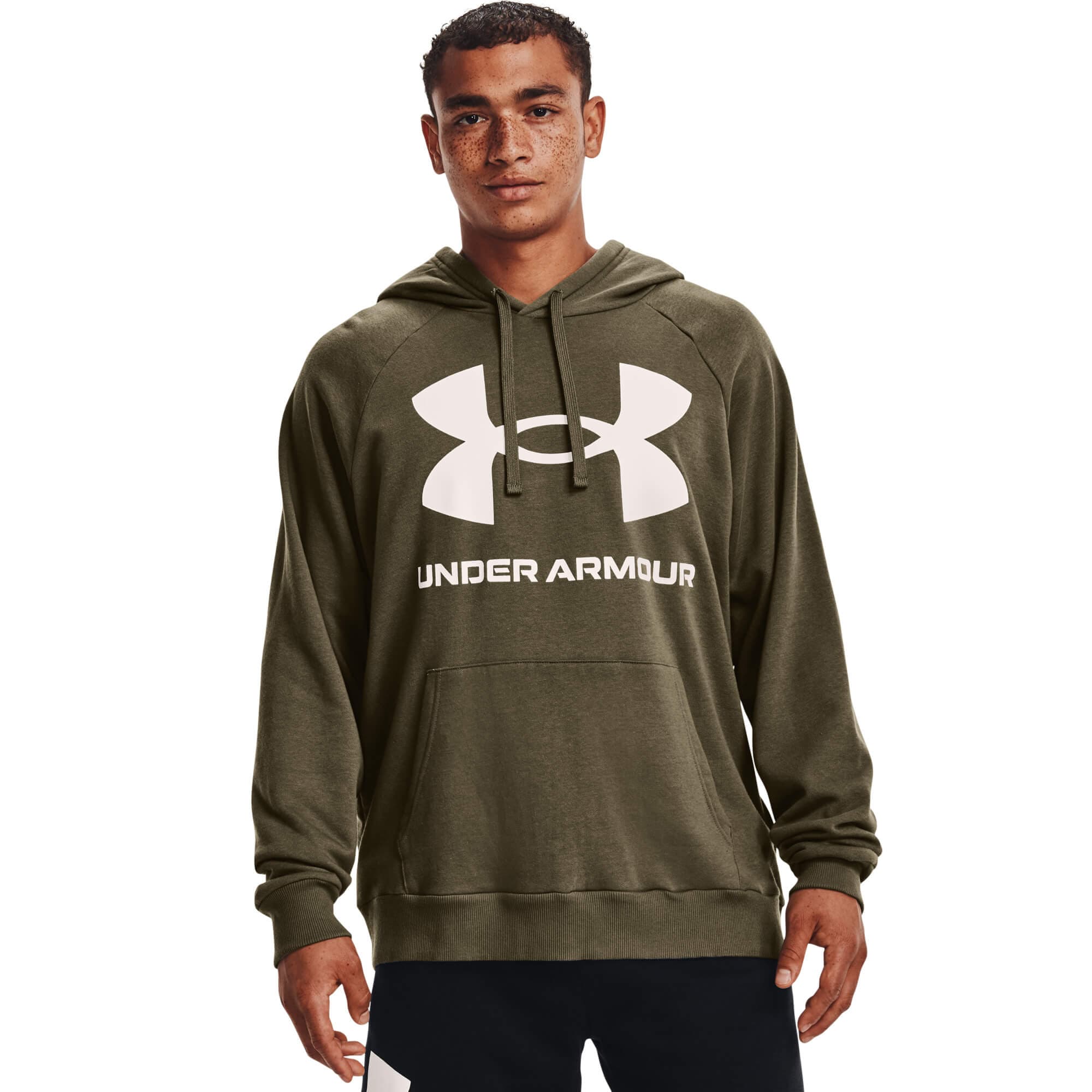Under Armour UA Rival Fleece Big Logo HD Pánská mikina US M 1357093-361 - náhled 1