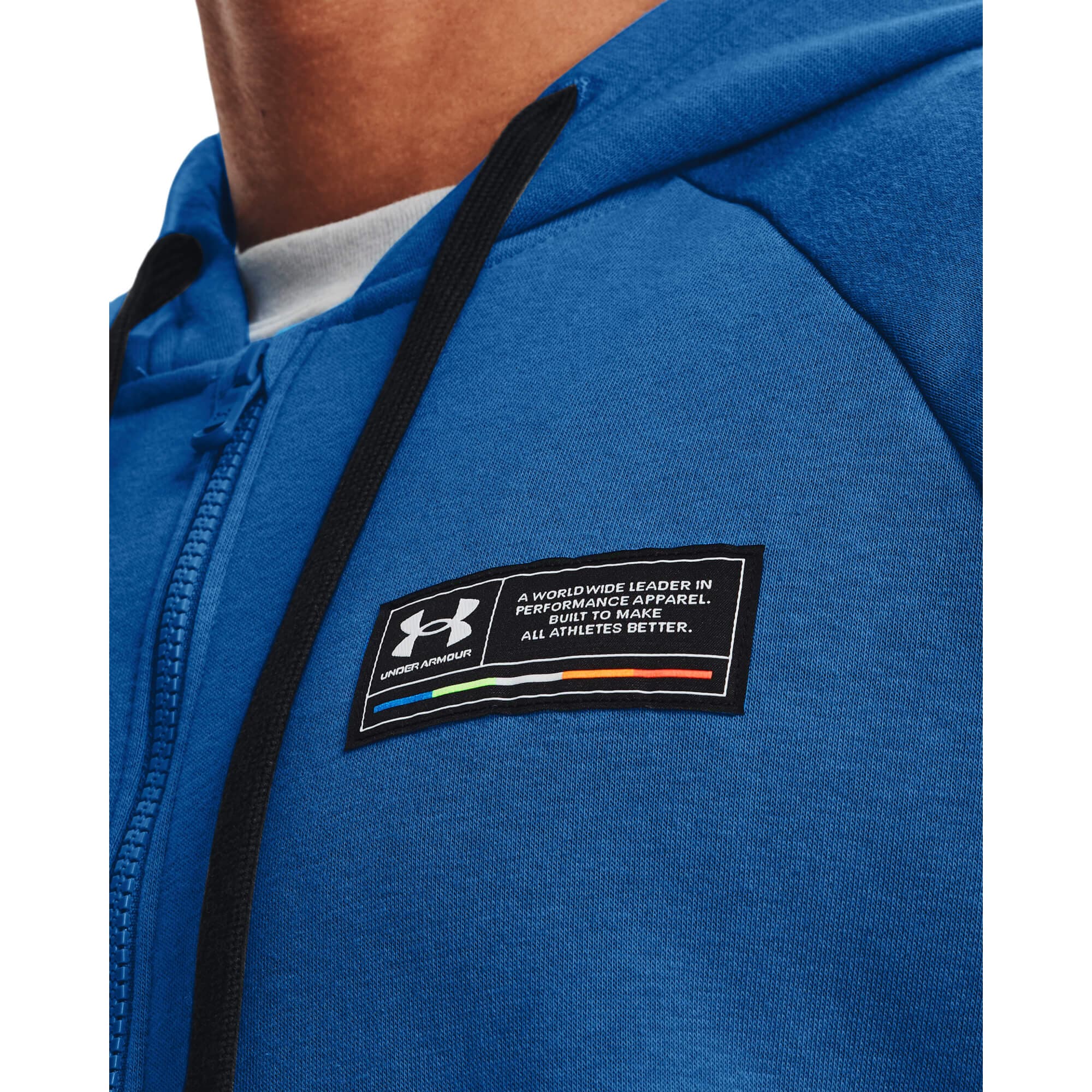 Under Armour UA Rival Fleece Chroma FZ HD Pánská mikina US M 1370344-474 - náhled 4