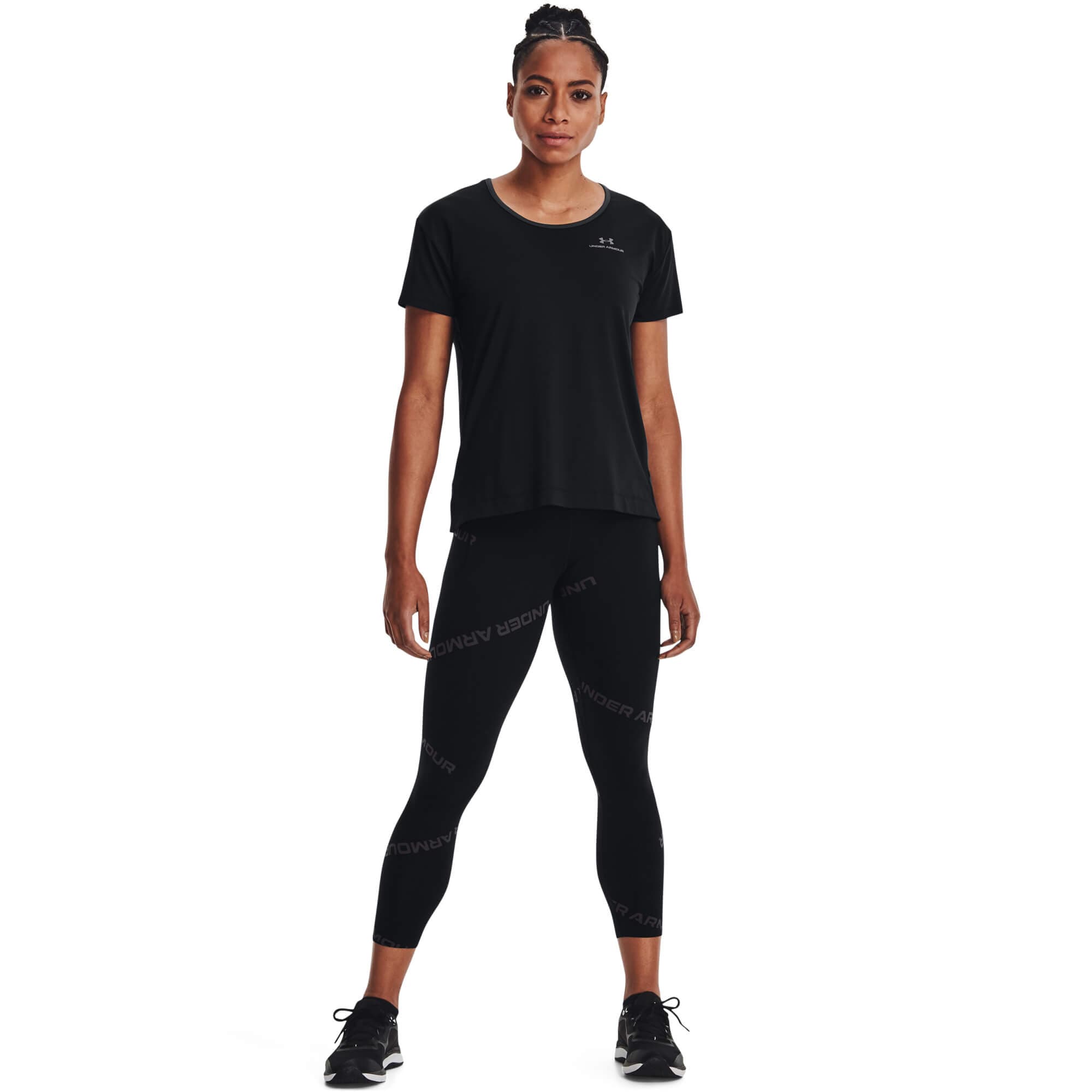 Under Armour UA Rush Energy Novelty SS Dámské tričko US M 1365735-002 - náhled 5