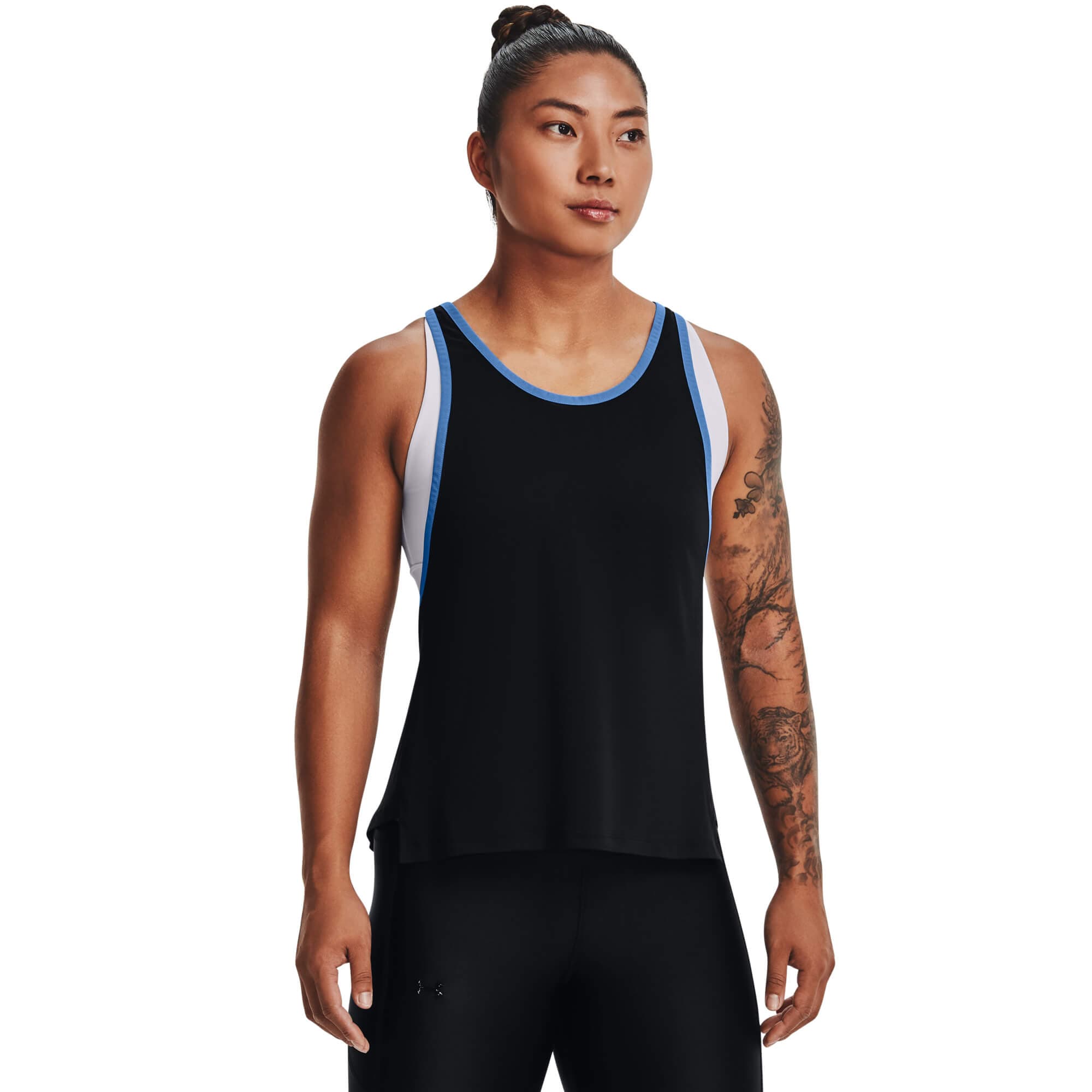 Under Armour 2 in 1 Knockout Tank SP Dámské tílko US L 1371137-001 - náhled 3
