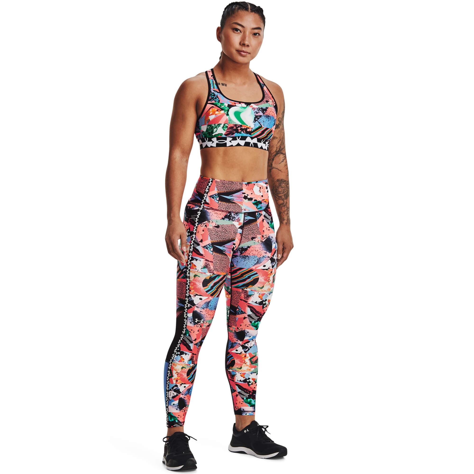 Under Armour HG Armour PF AOP Ankle Leg Dámské legíny US L 1369946-628 - náhled 4